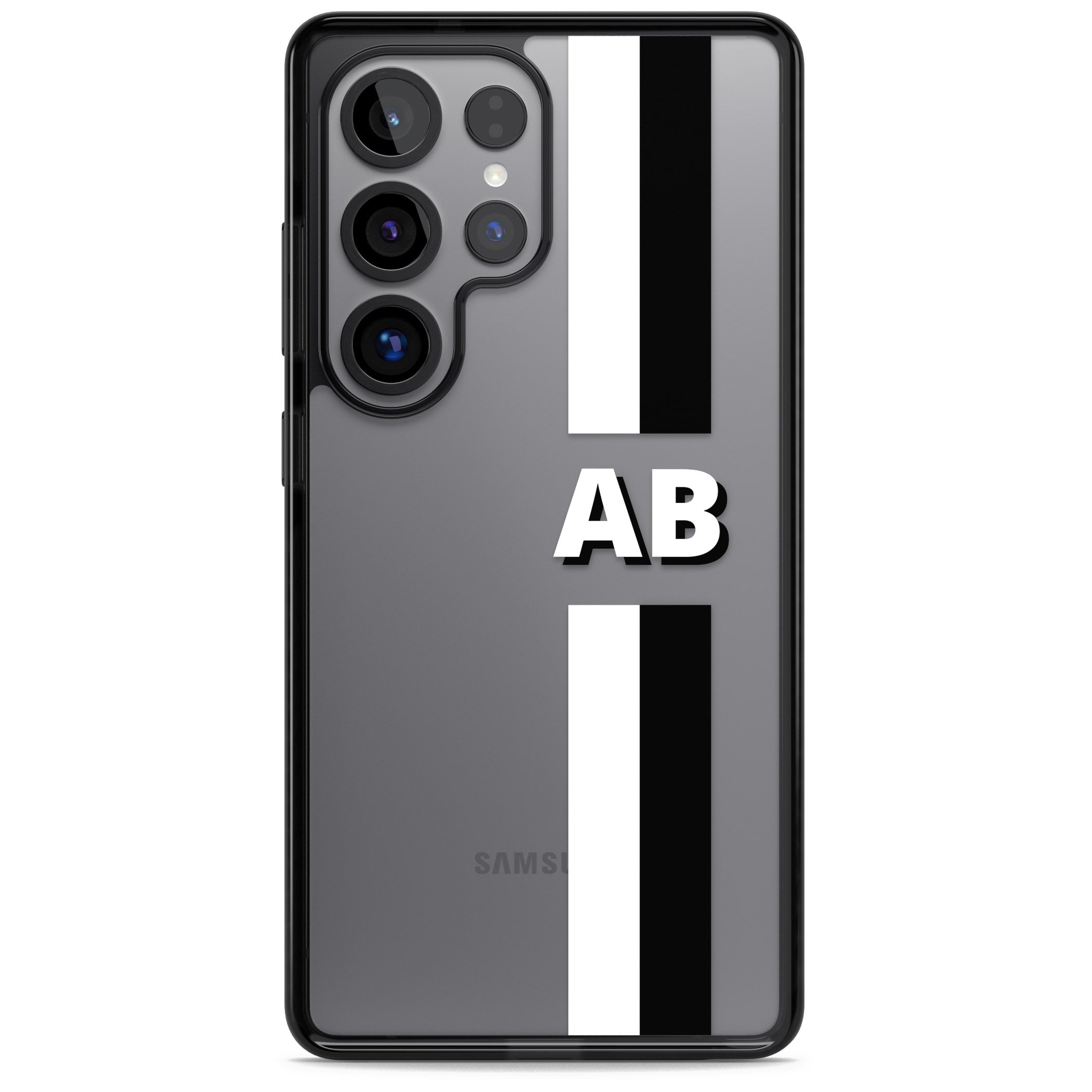 Personalised Bold Two Stripe Name