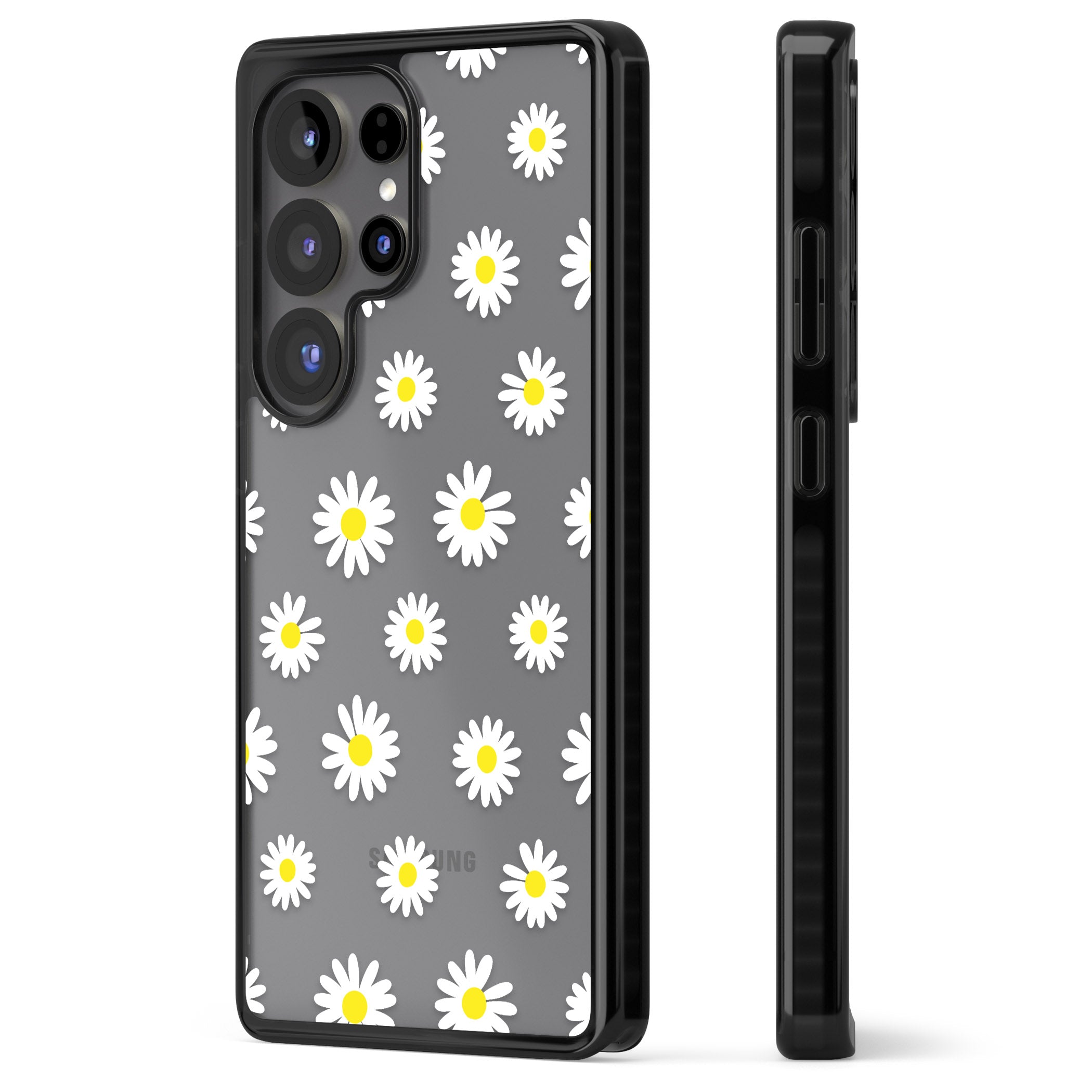 Personalised White Daisy Pattern