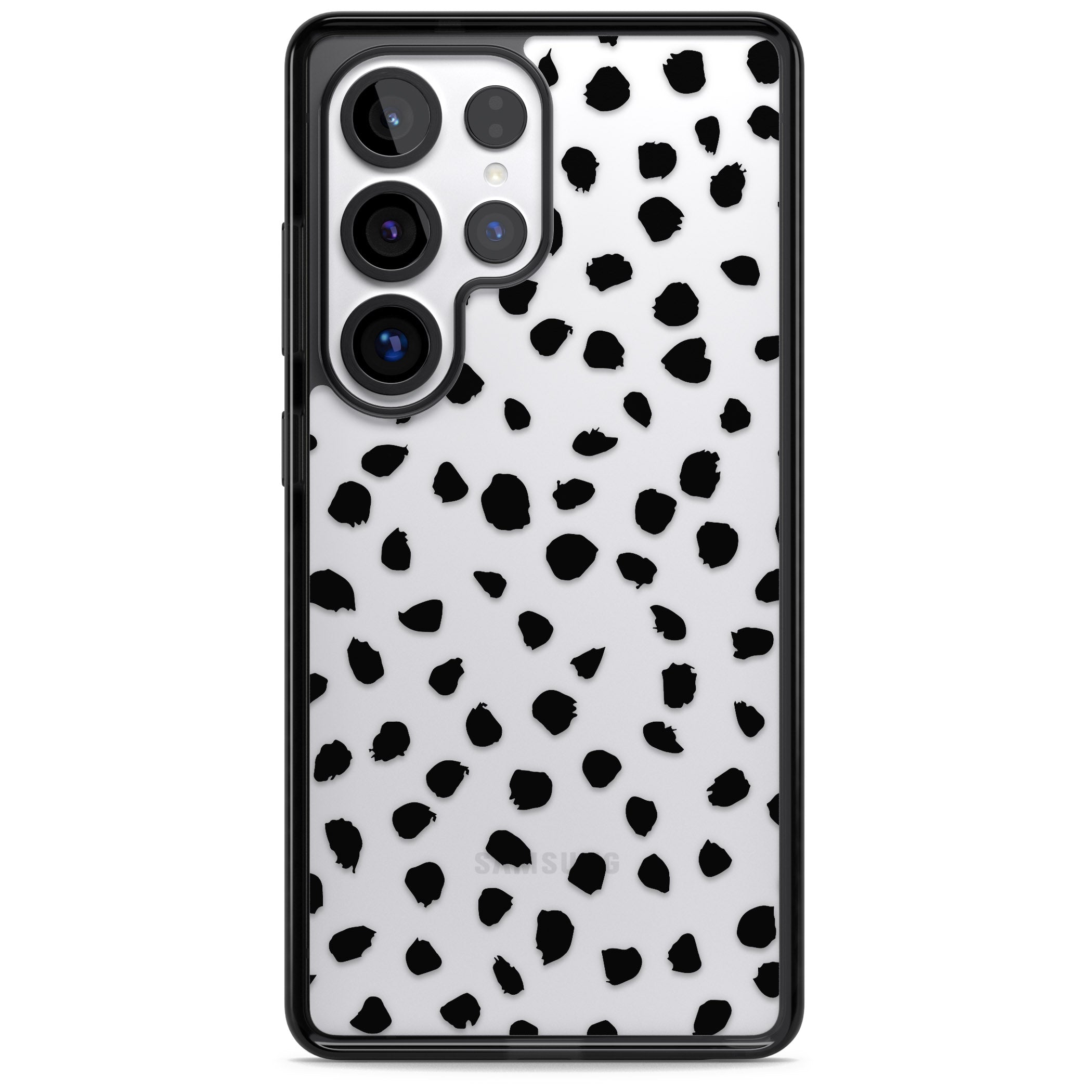 Black Dalmatian Polka Dot