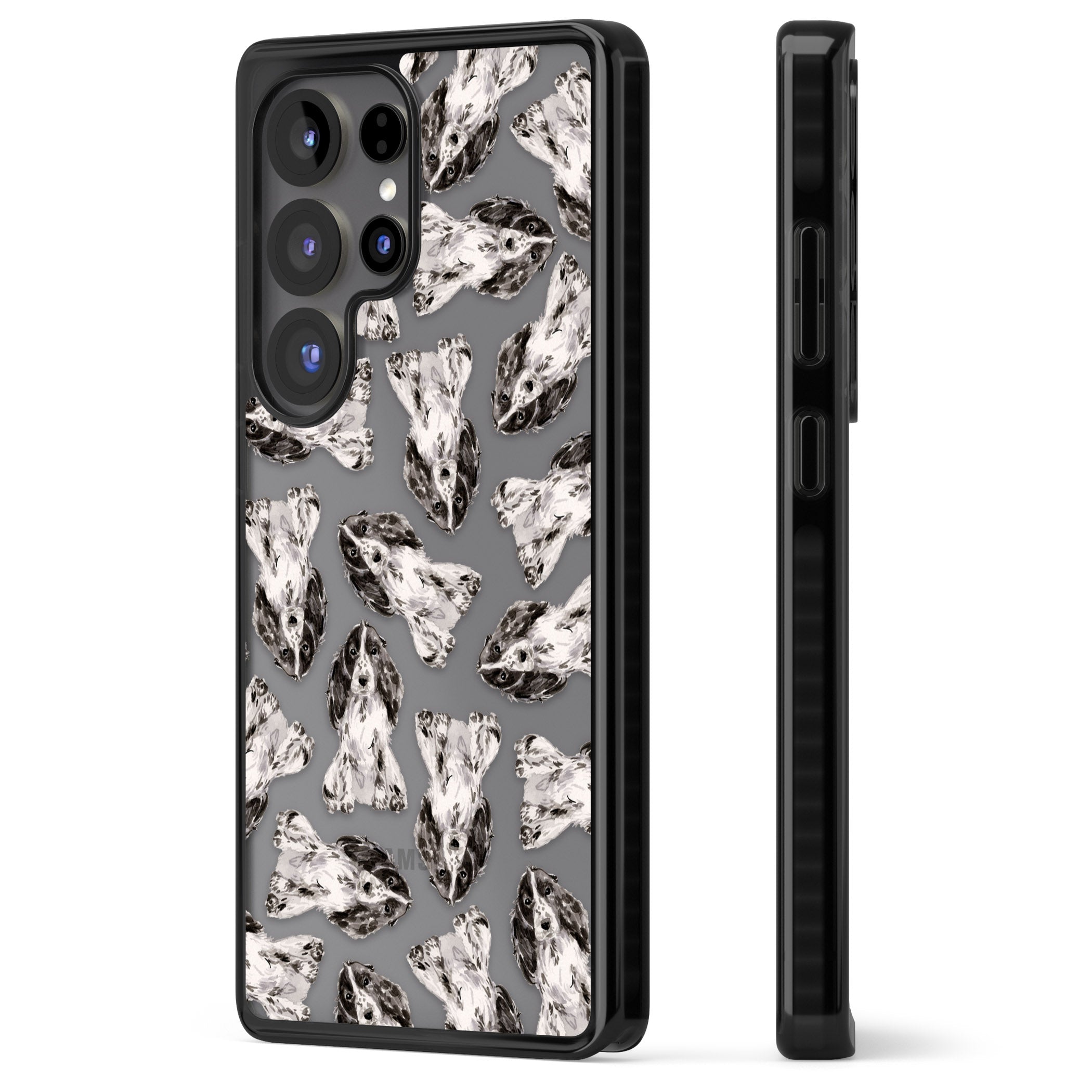 Cocker Spaniel Watercolor Elegance