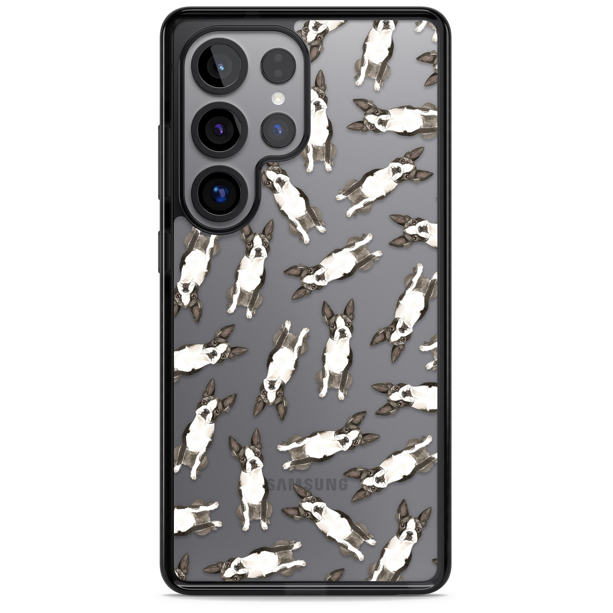 Boston Terrier Watercolour