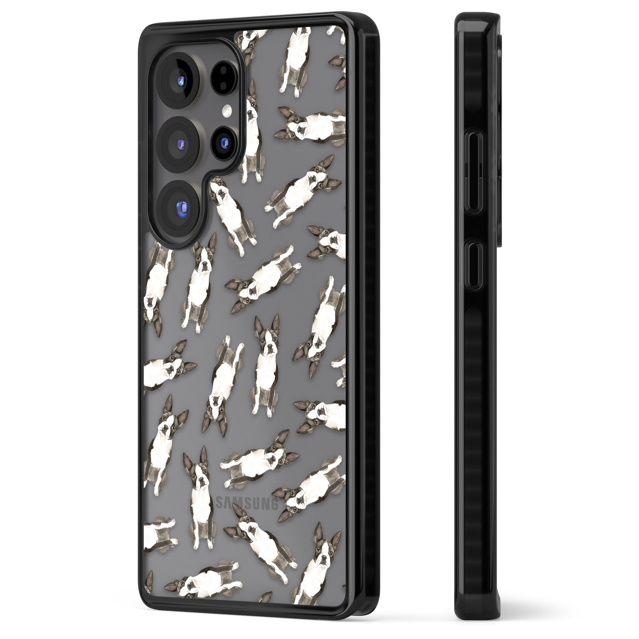 Boston Terrier Watercolour