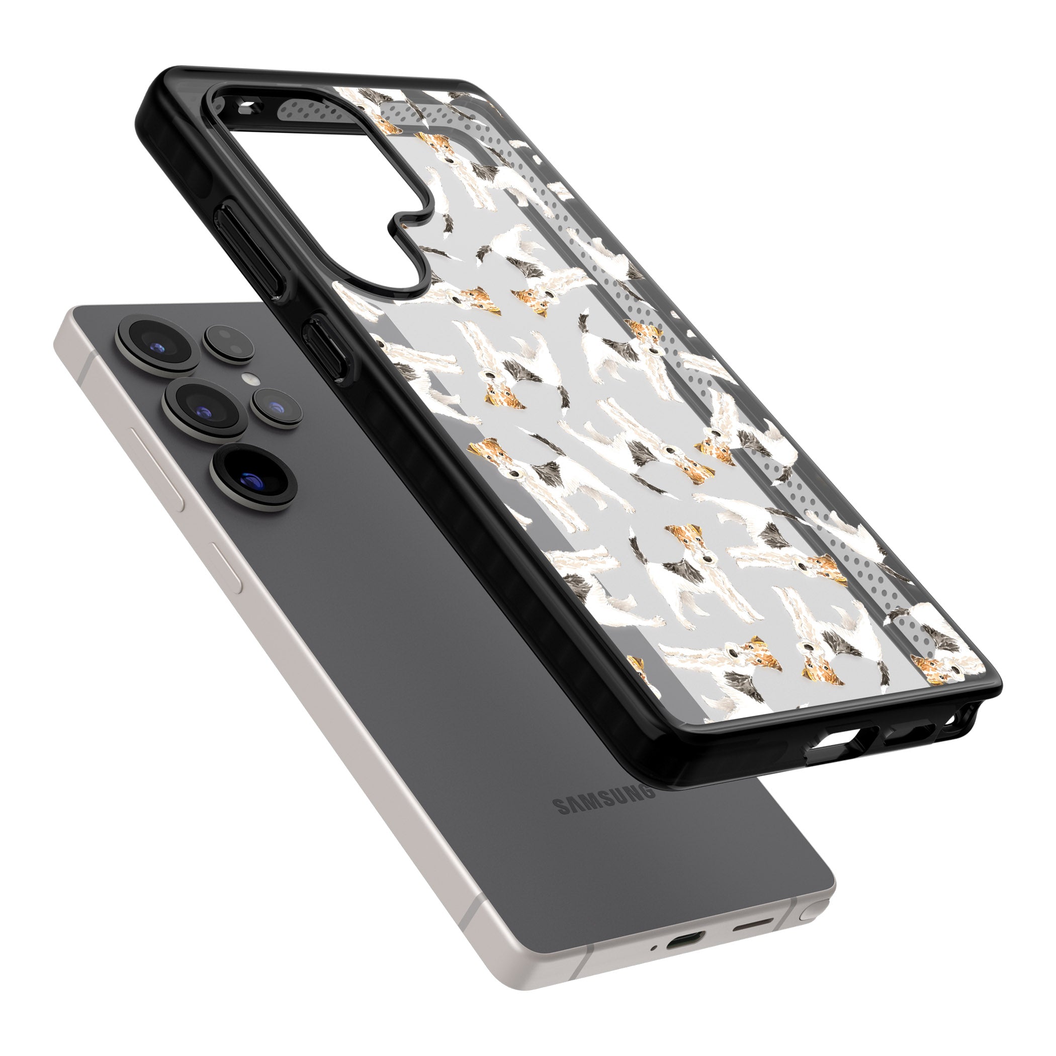 Wire Haired Fox Terrier Dog Pattern