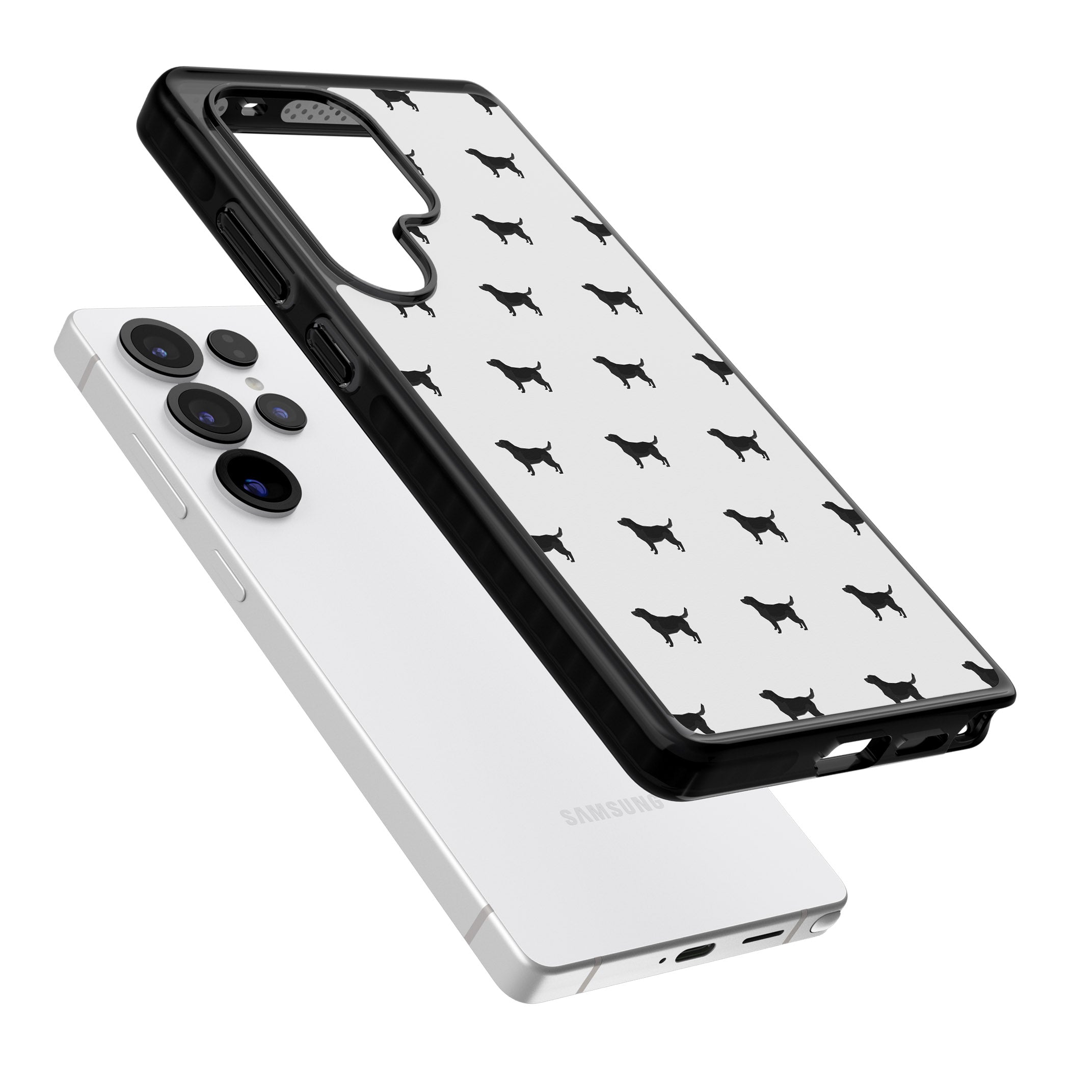 Black Labrador Spot Pattern