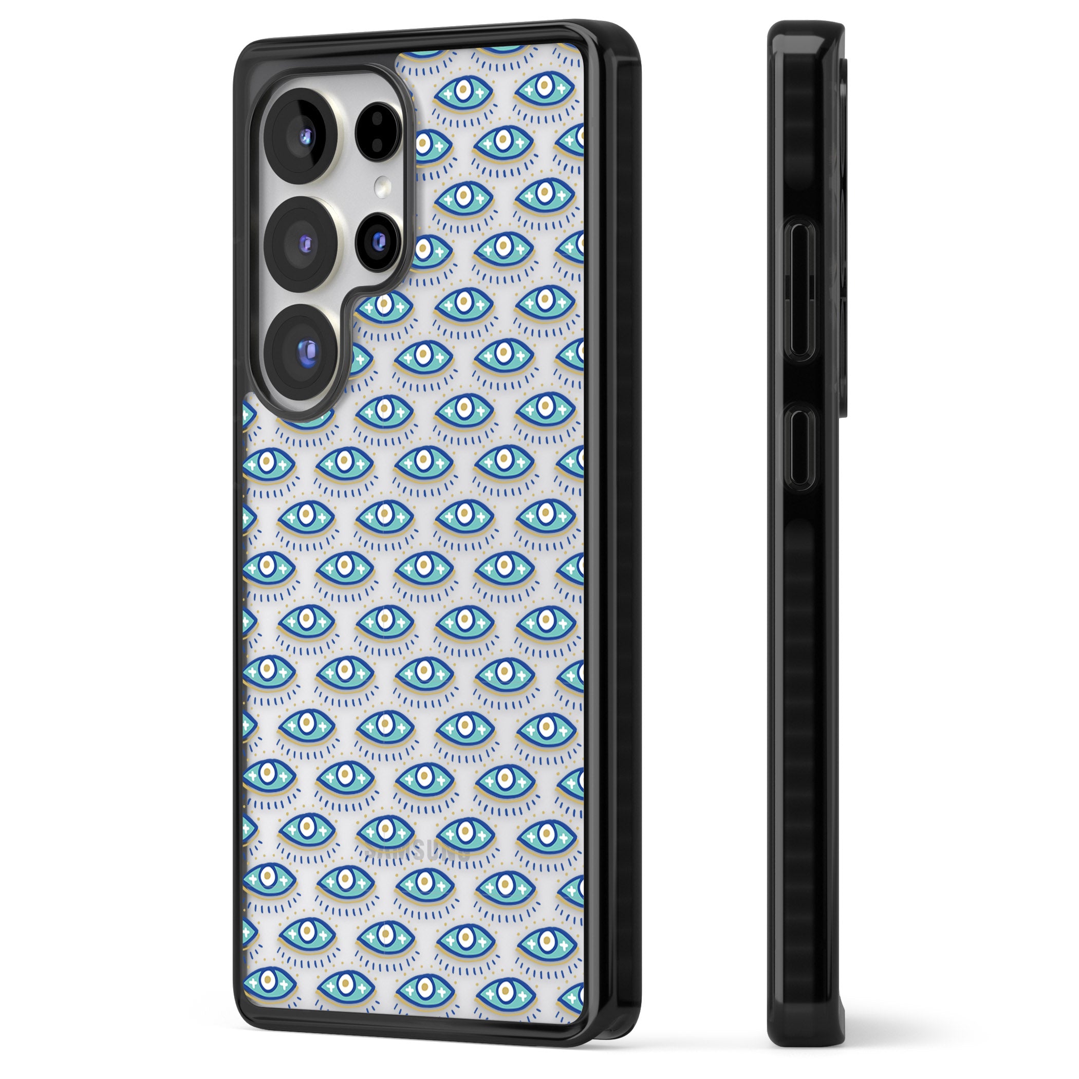 Psychedelic Eyes Pattern Color