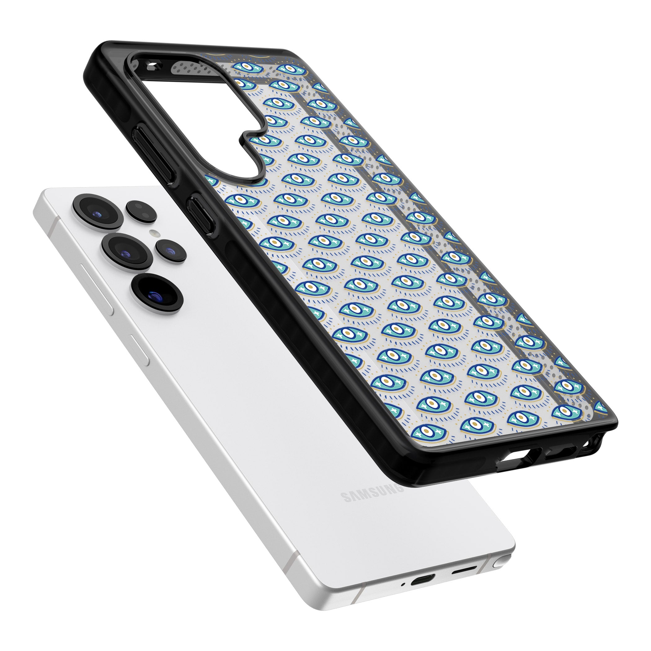 Psychedelic Eyes Pattern Color