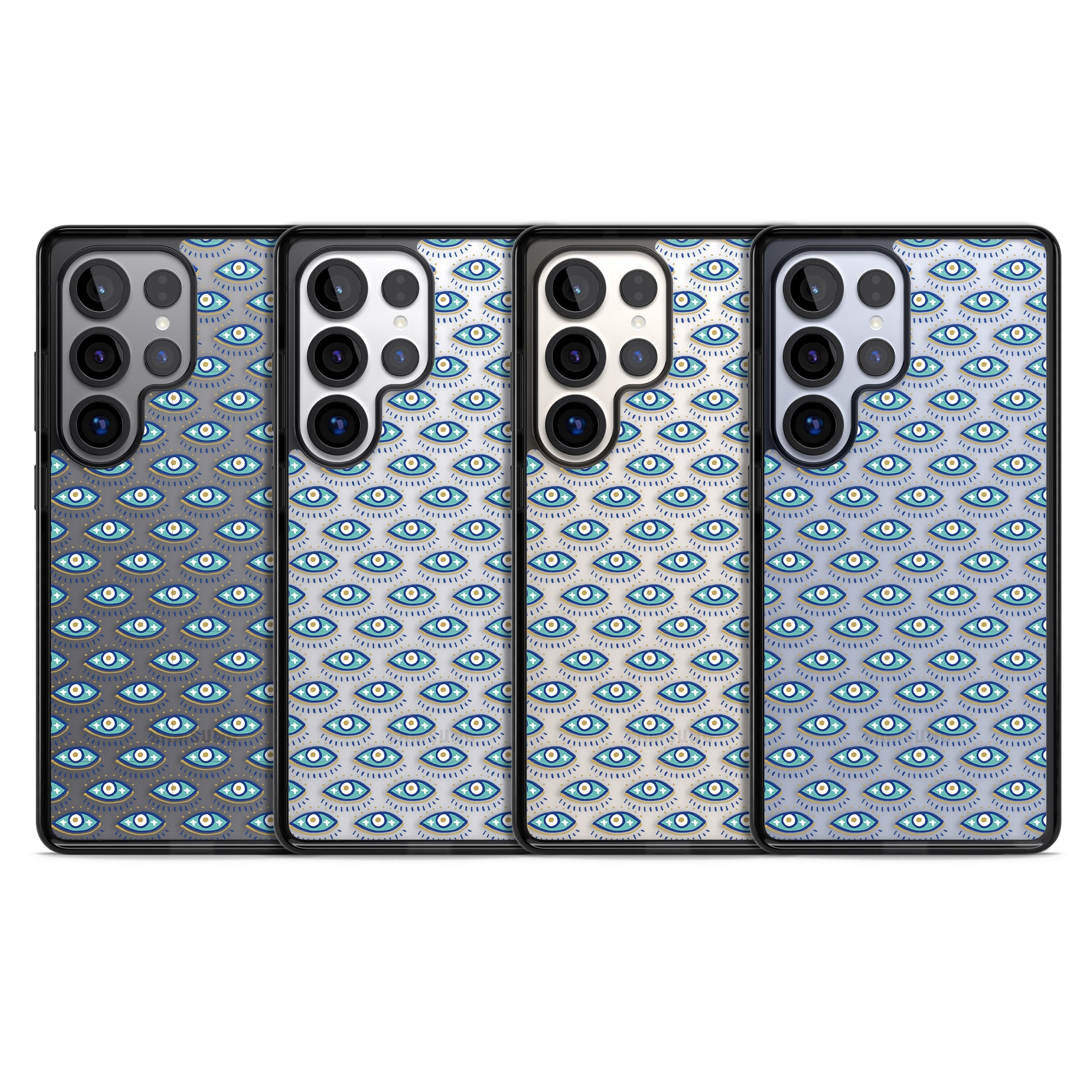 Psychedelic Eyes Pattern Color