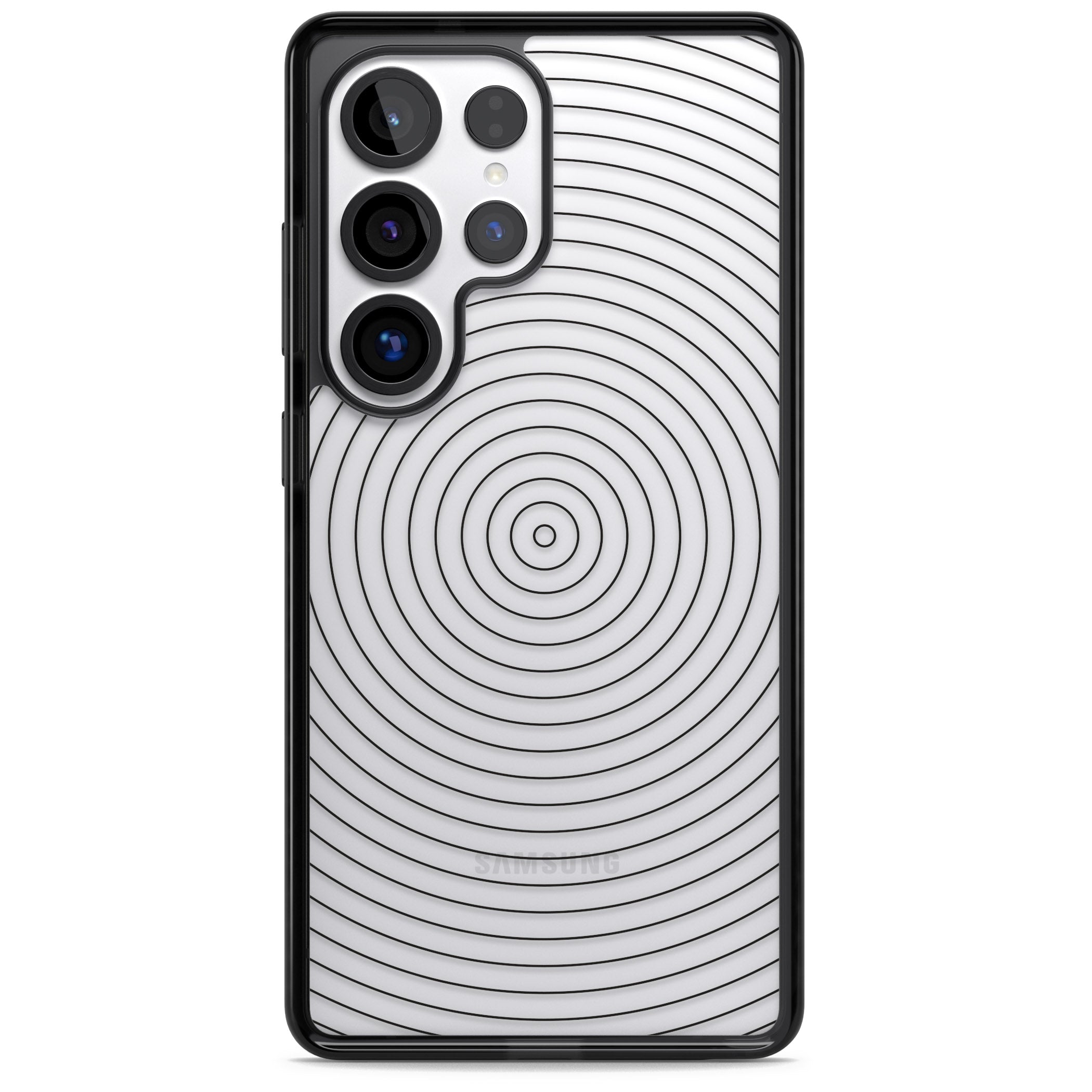 Concentric Lines: Monochrome Vibes