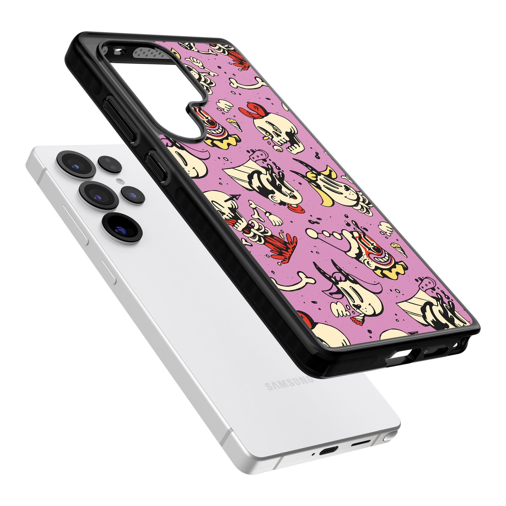 Purple Retro Halloween Pattern