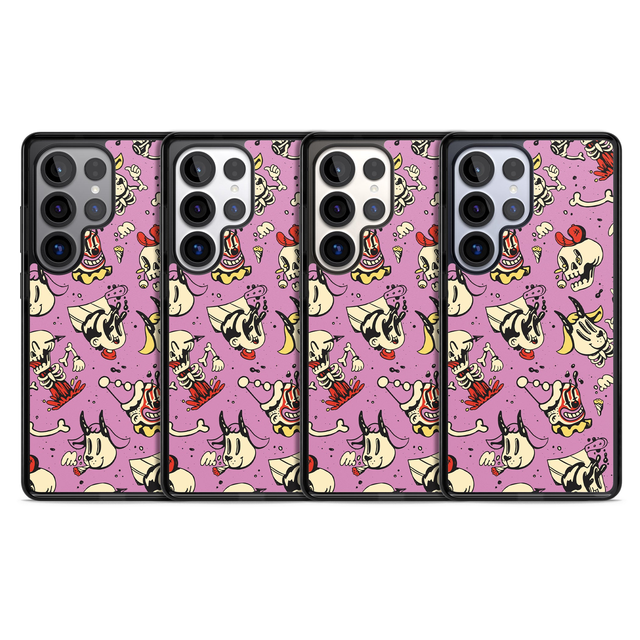 Purple Retro Halloween Pattern