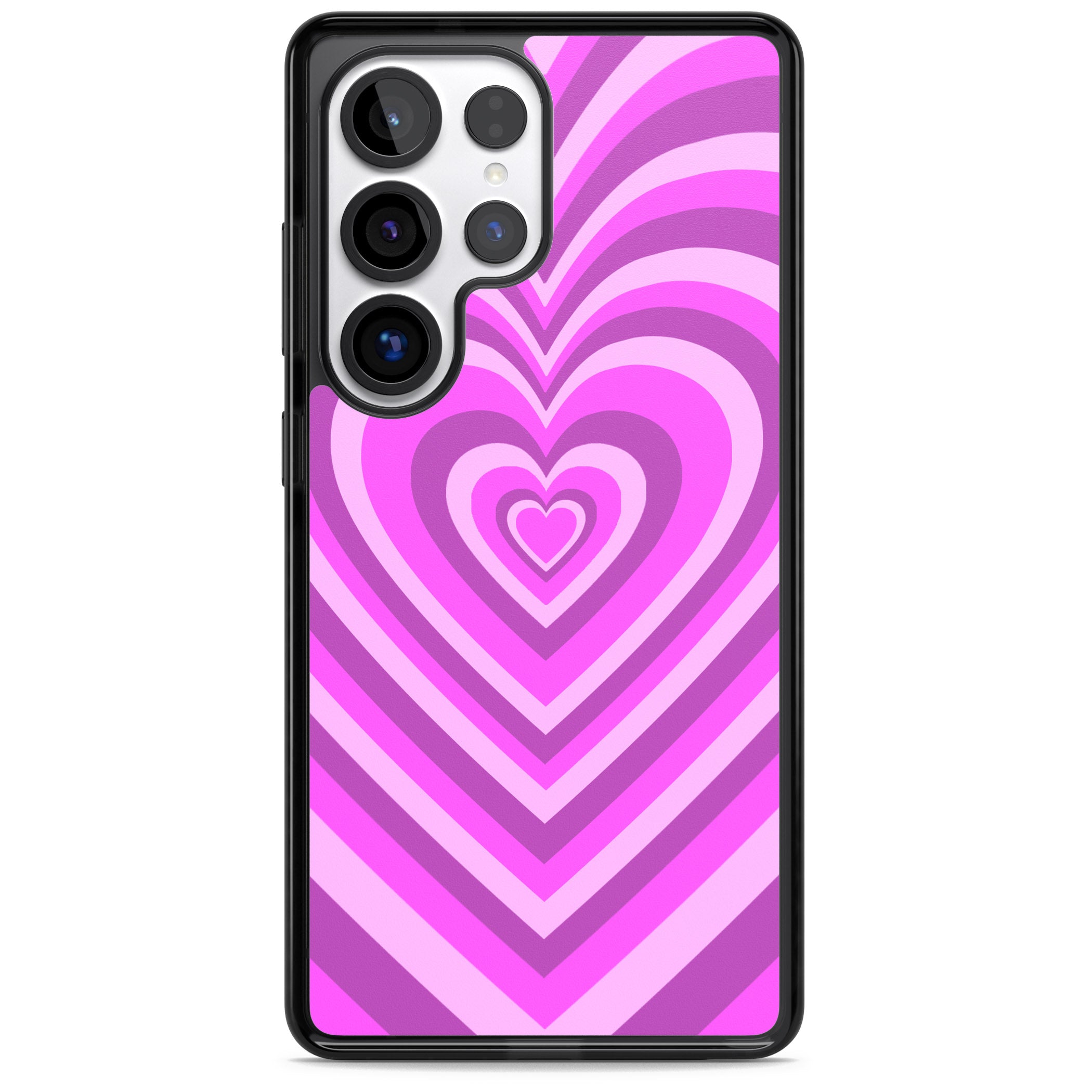 Pink Heart Illusion