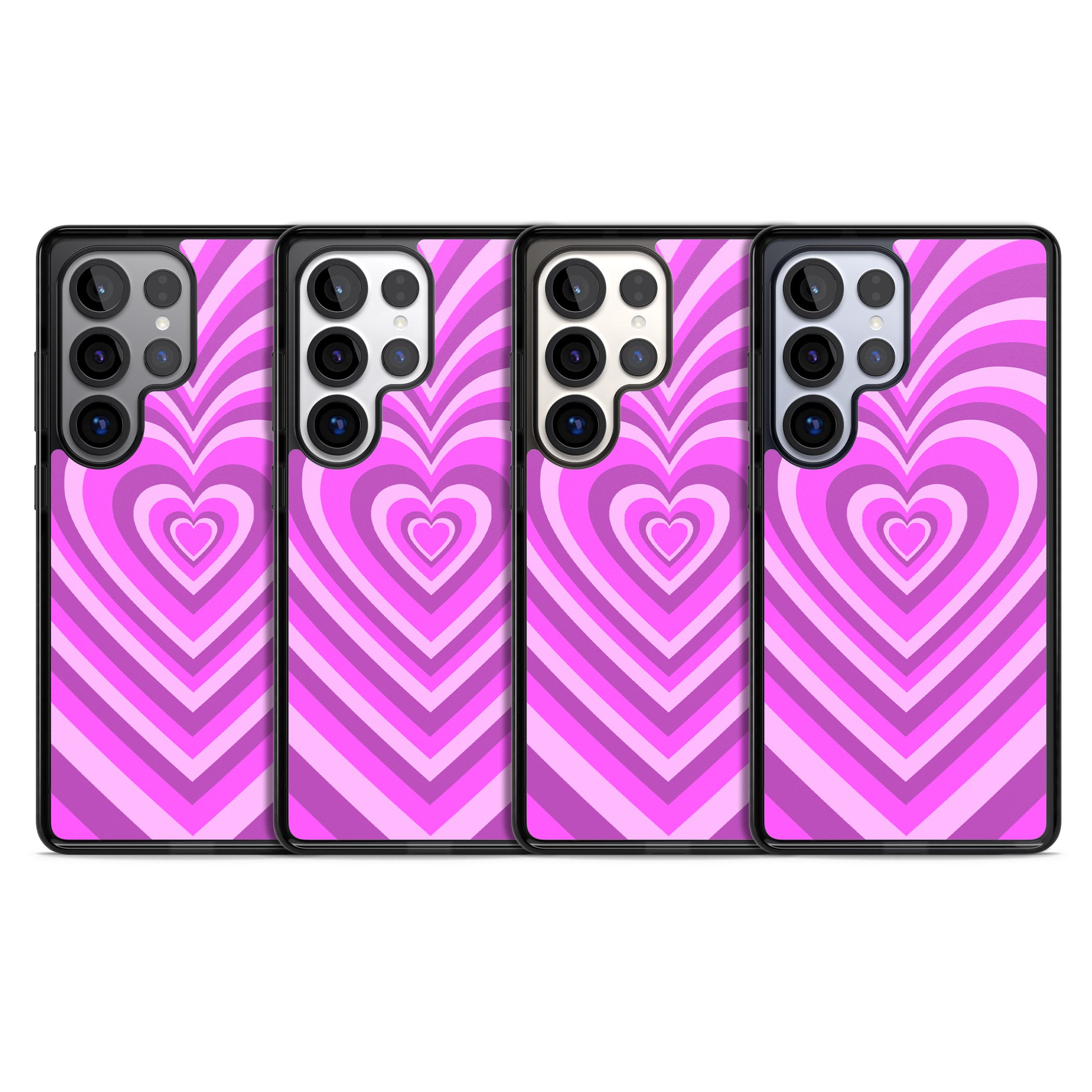 Pink Heart Illusion