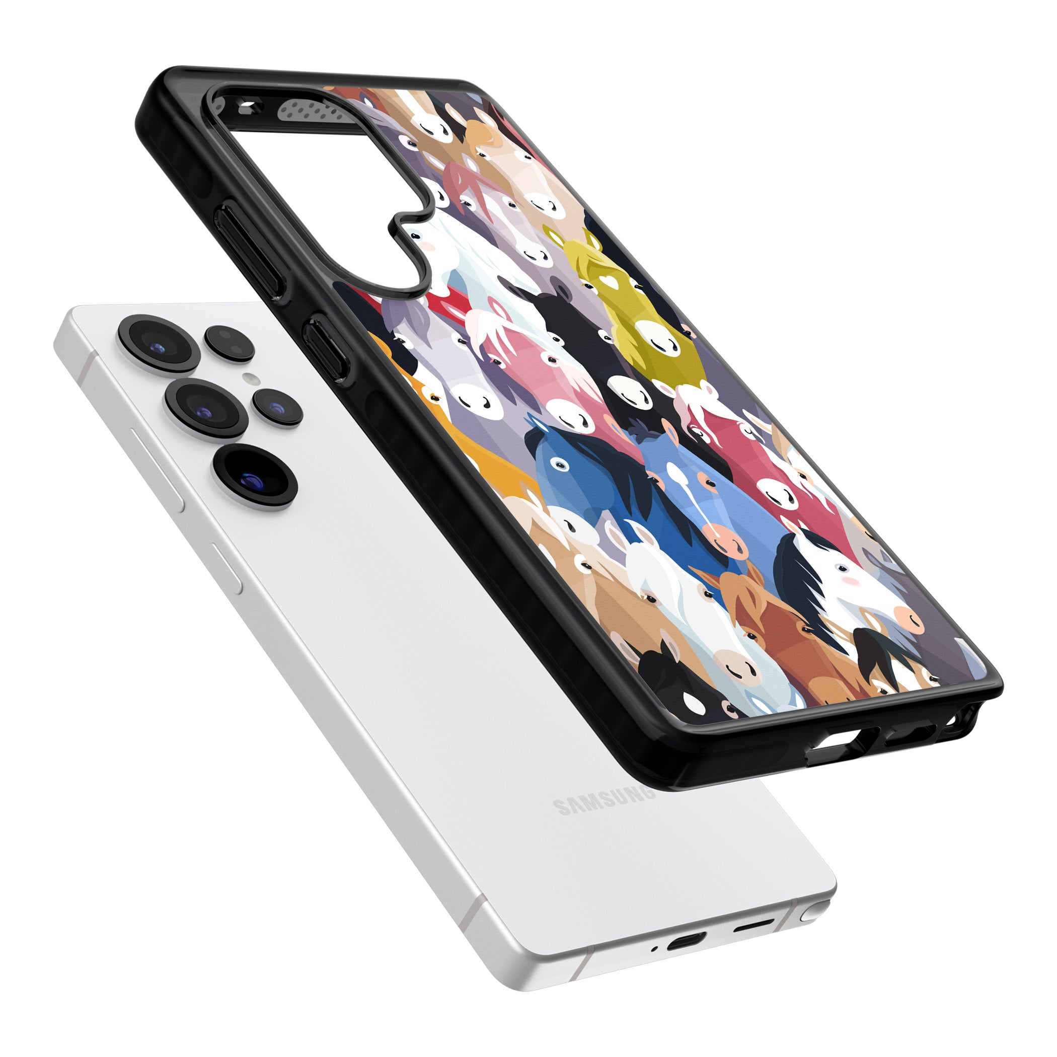 Colourful Horse Pattern