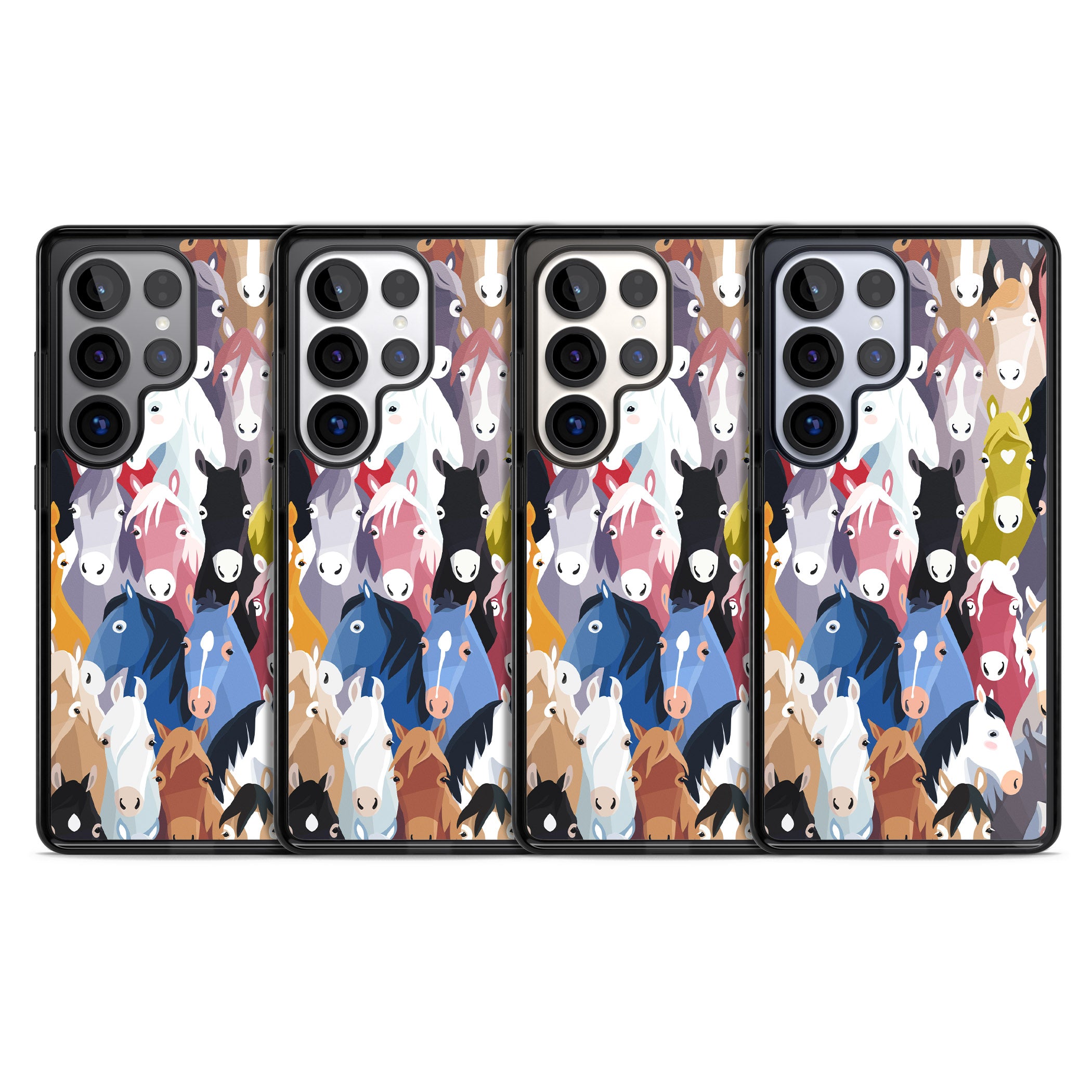 Colourful Horse Pattern