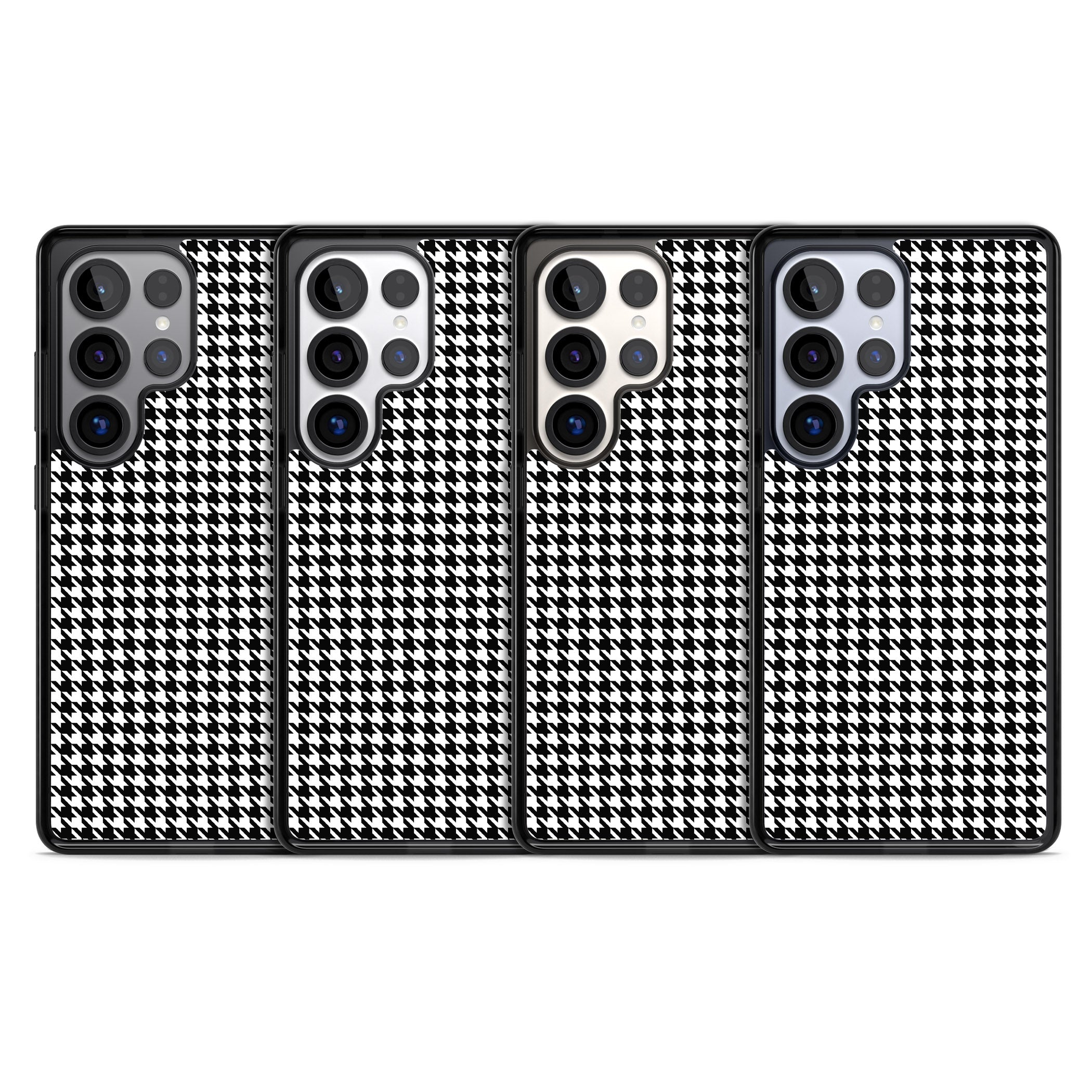 Black Houndstooth Pattern