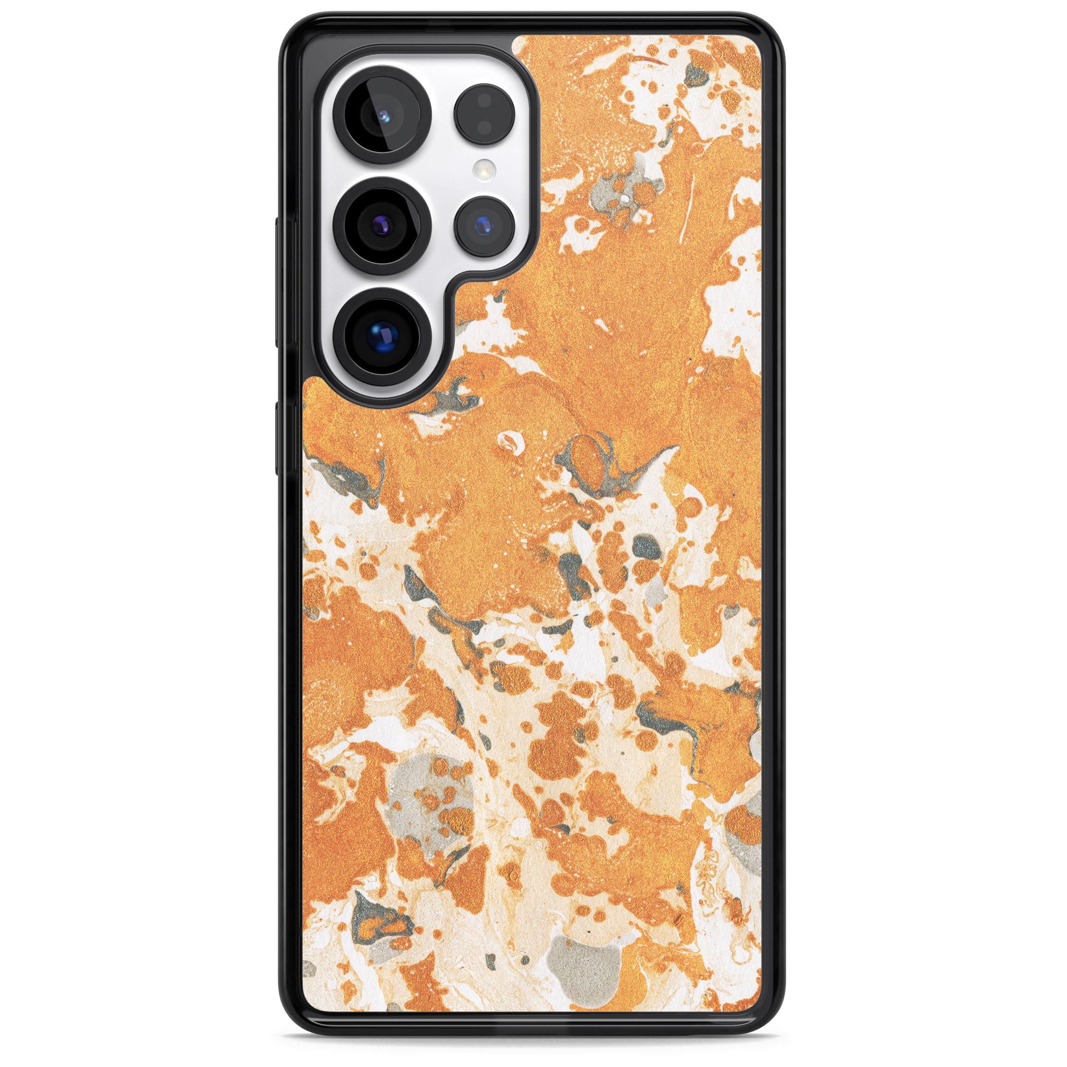 Orange Marbled