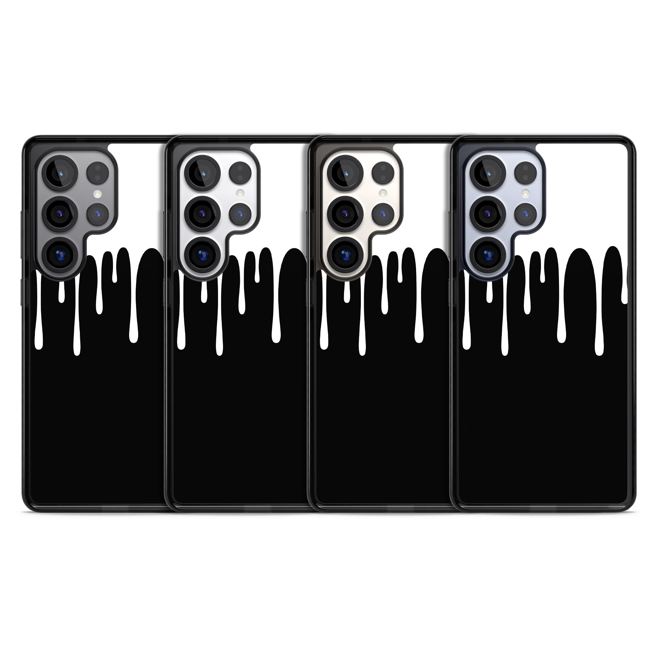 Melted Effect: White & Black