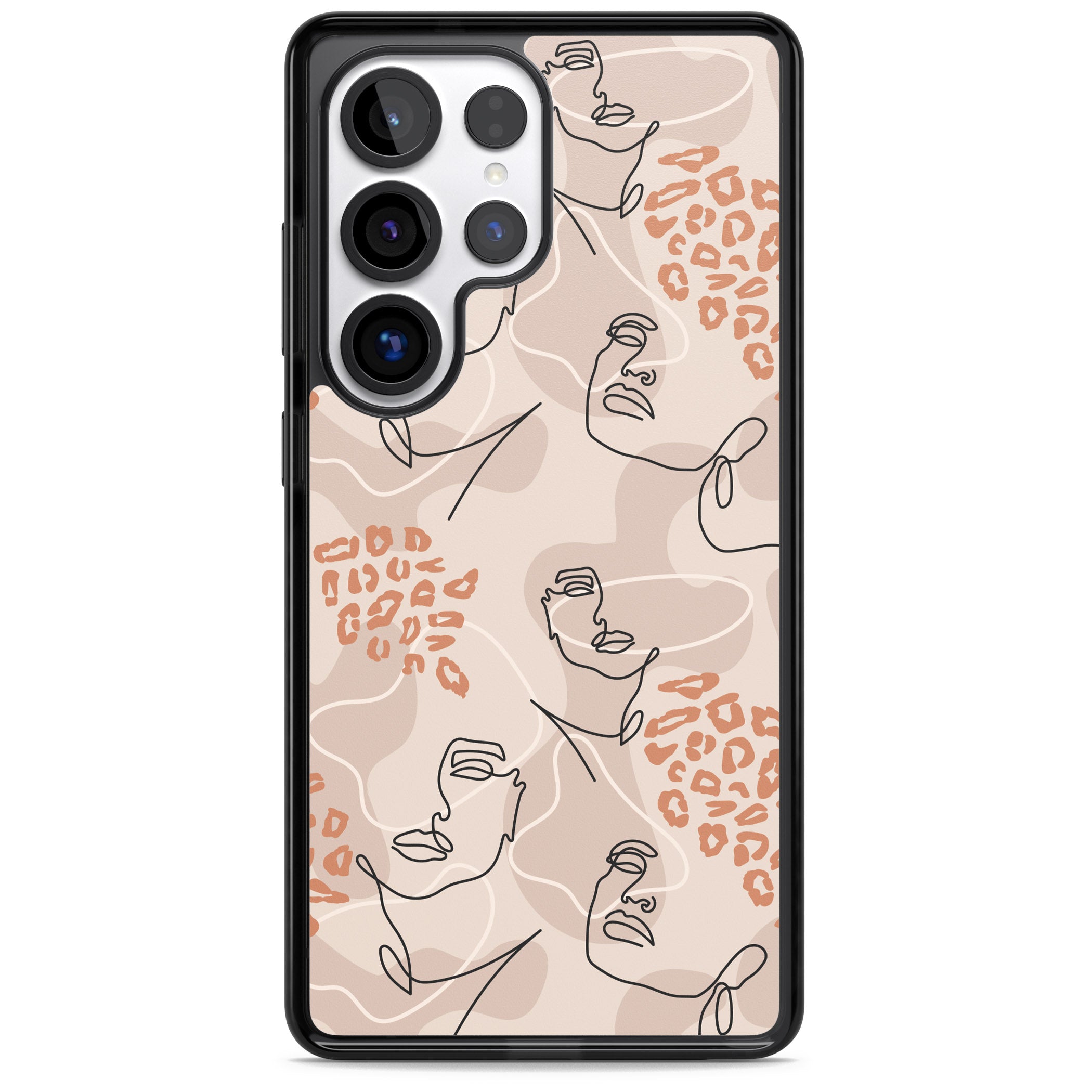 Abstract Faces Leopard