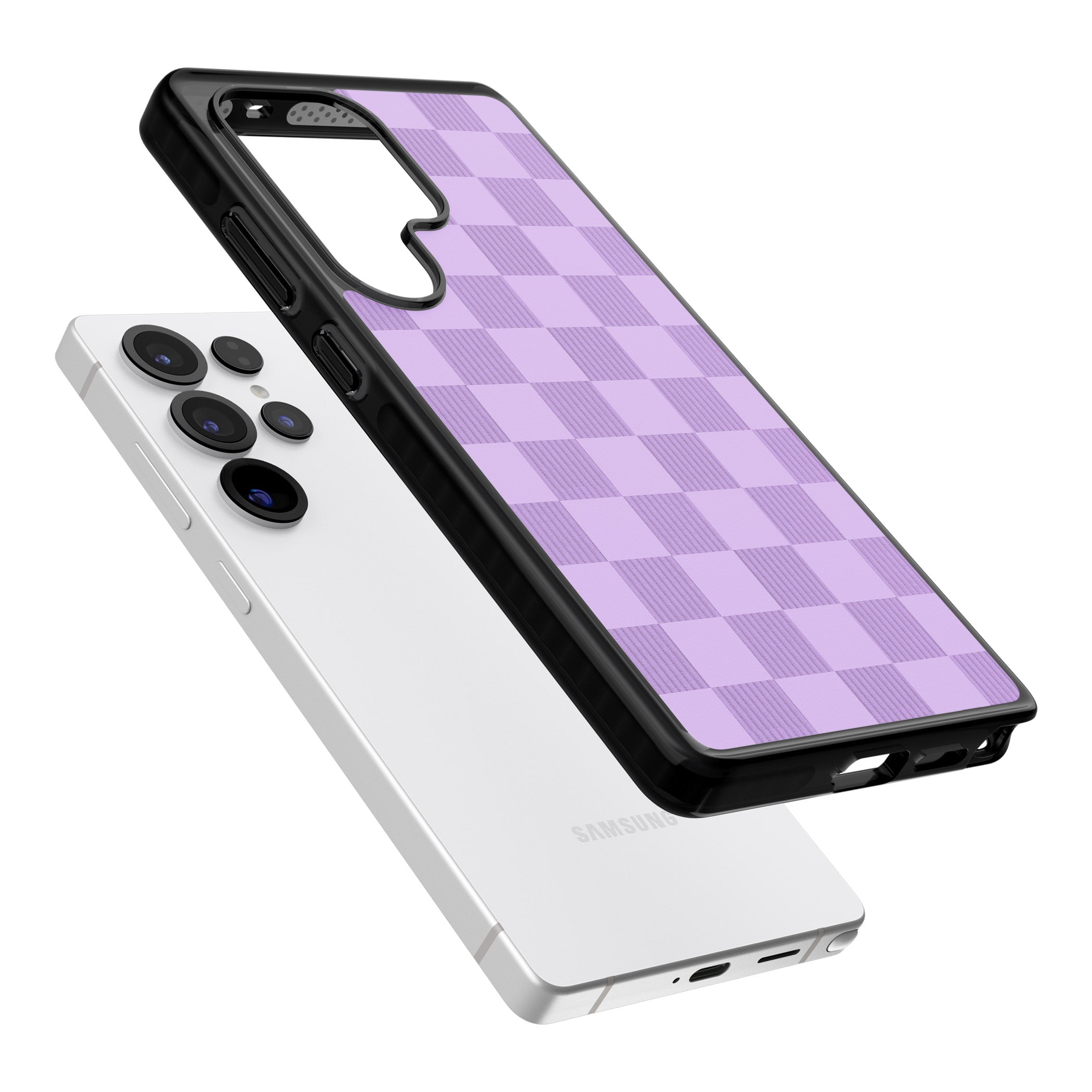 Lilac Checkered