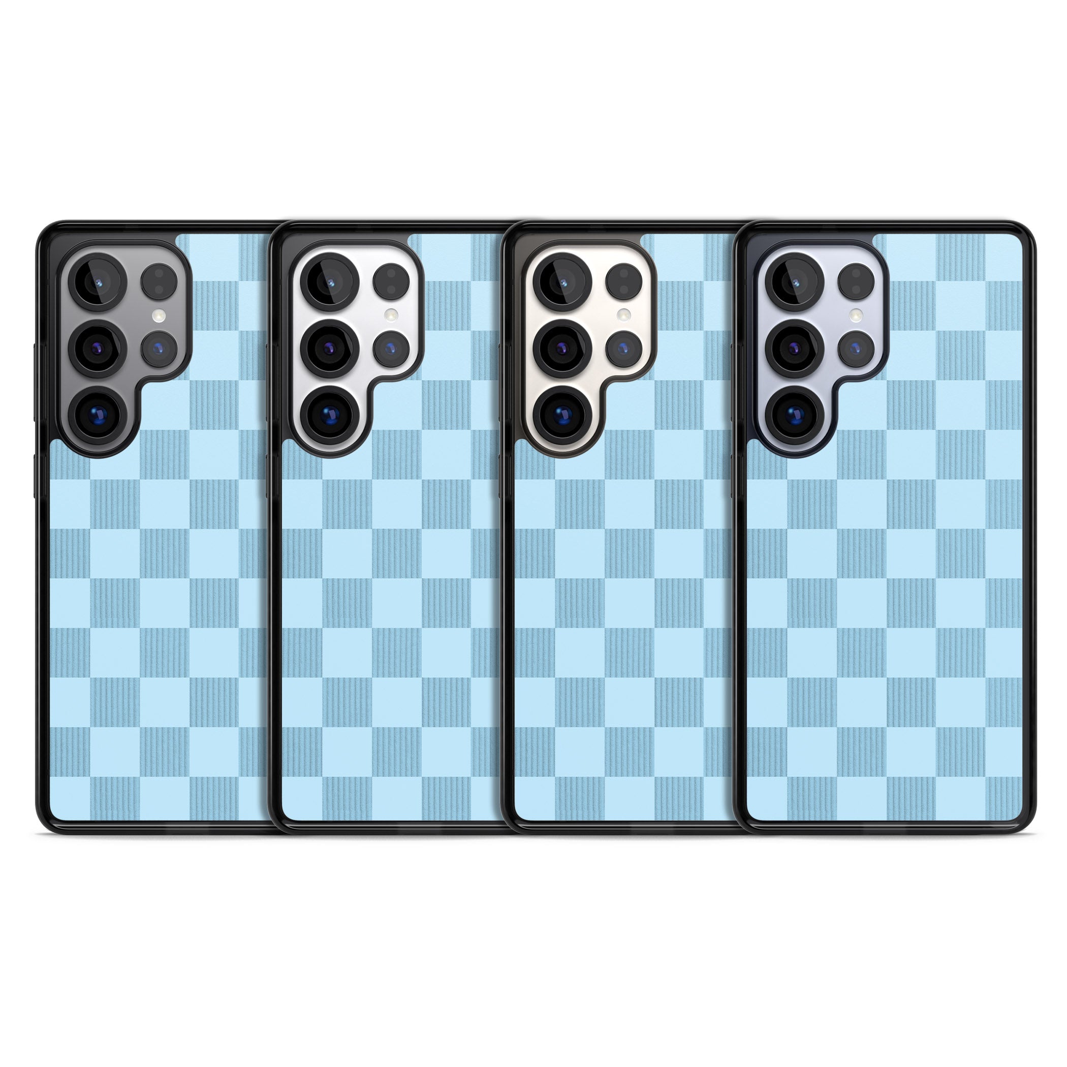 Skyblue Checkered