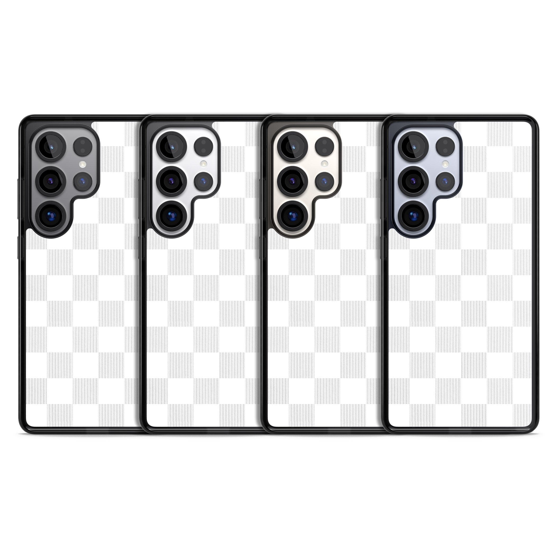 White Checkered