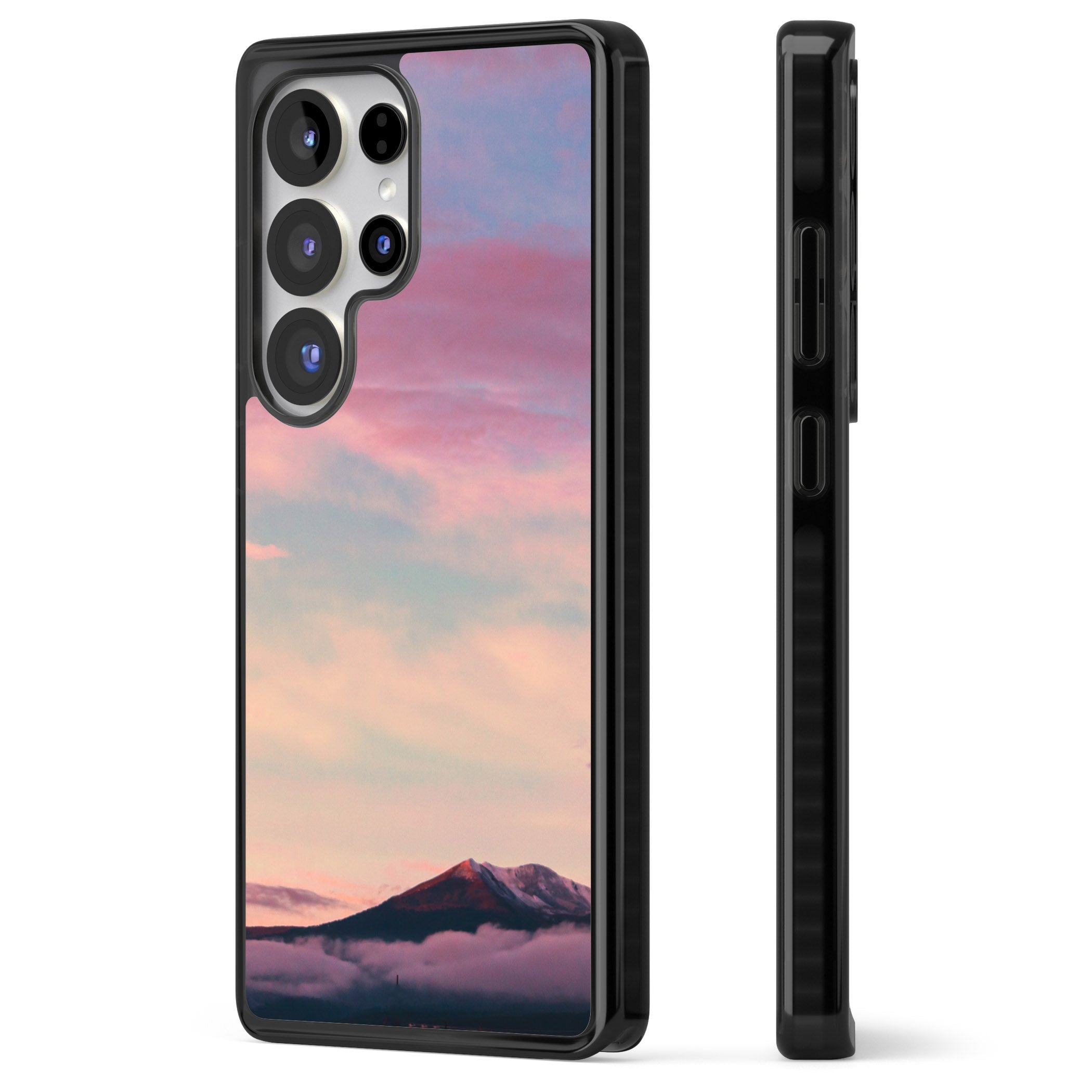 Pastel Mountain Sunset