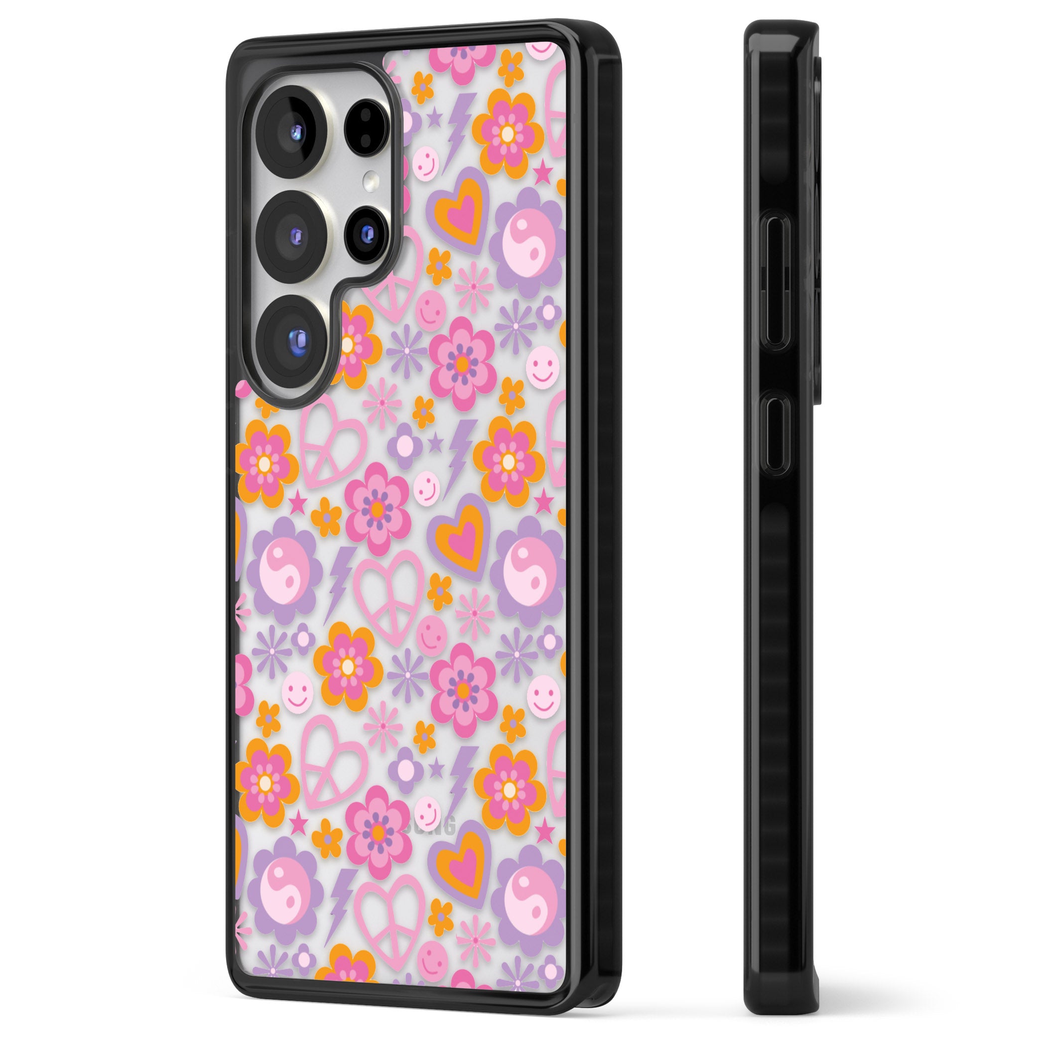 Peace, Love And Flowers Pattern