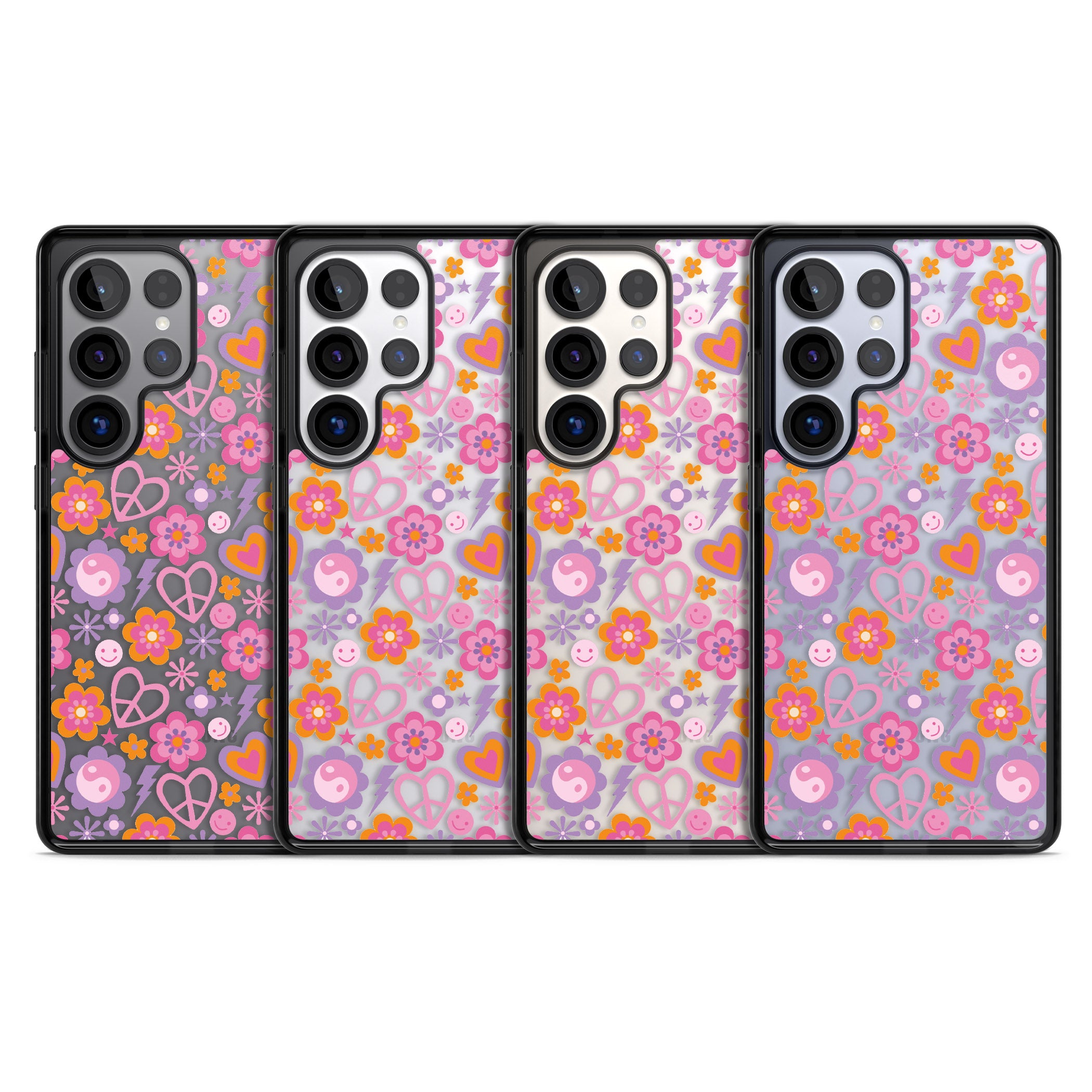 Peace, Love And Flowers Pattern