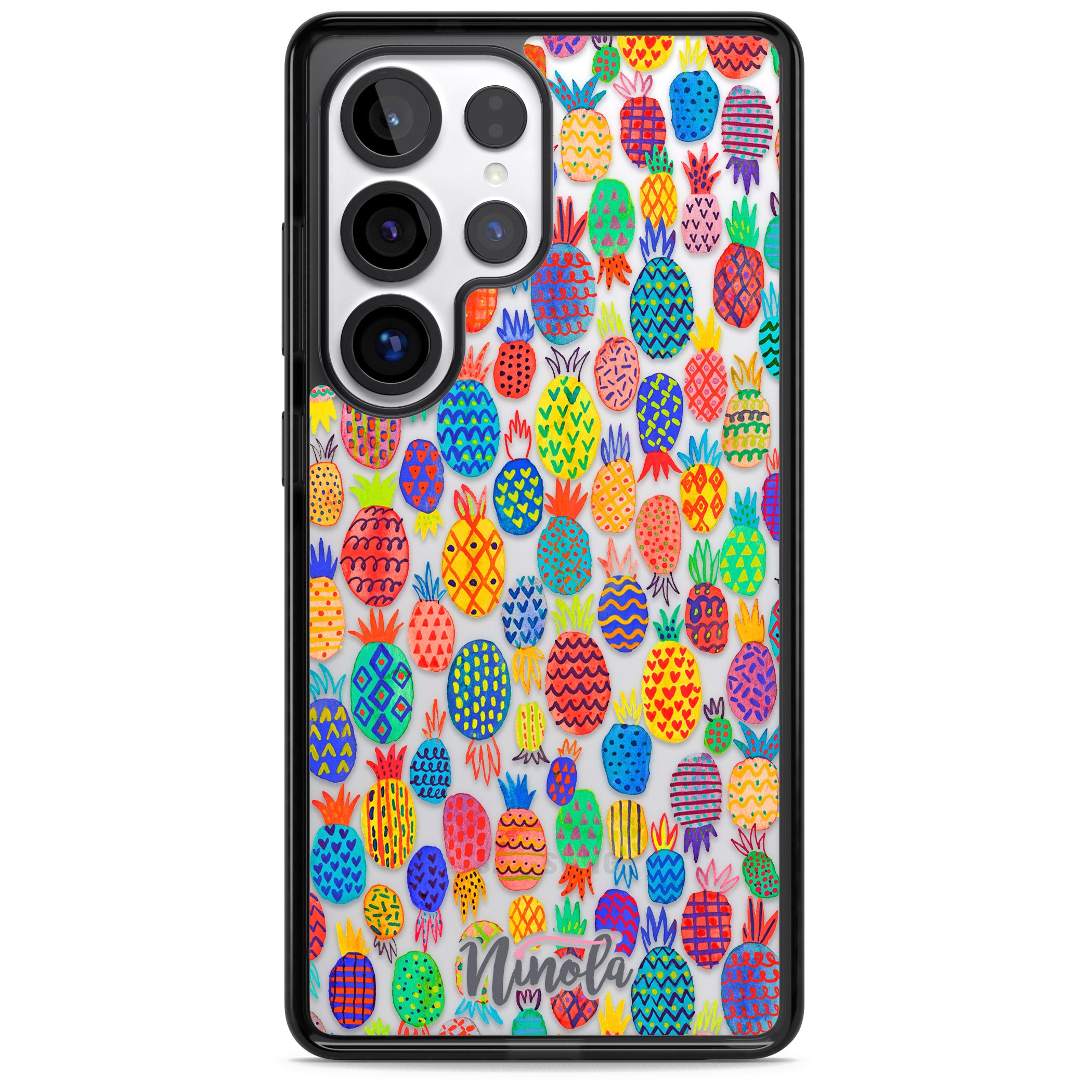 Vibrant Pineapple Pattern