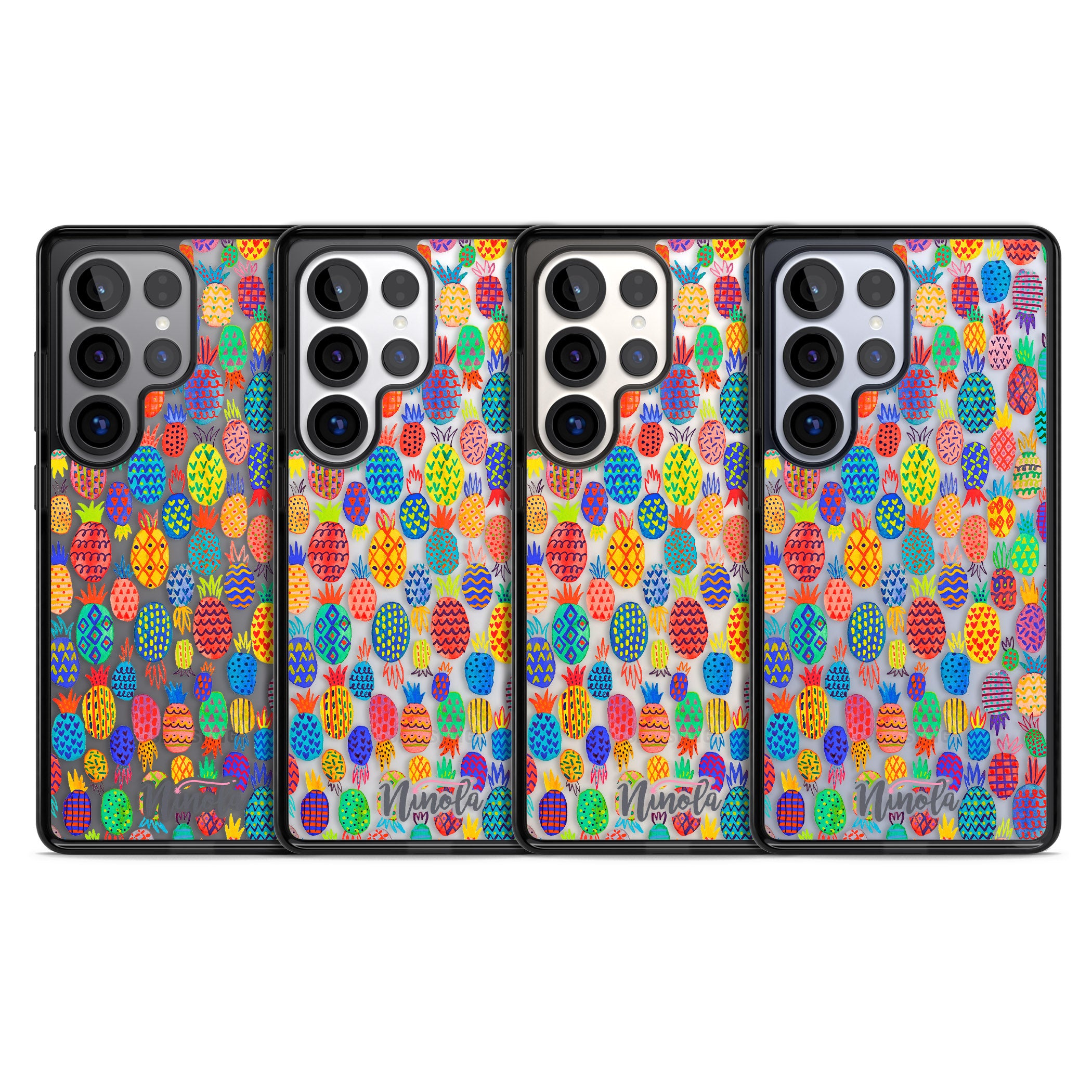 Vibrant Pineapple Pattern