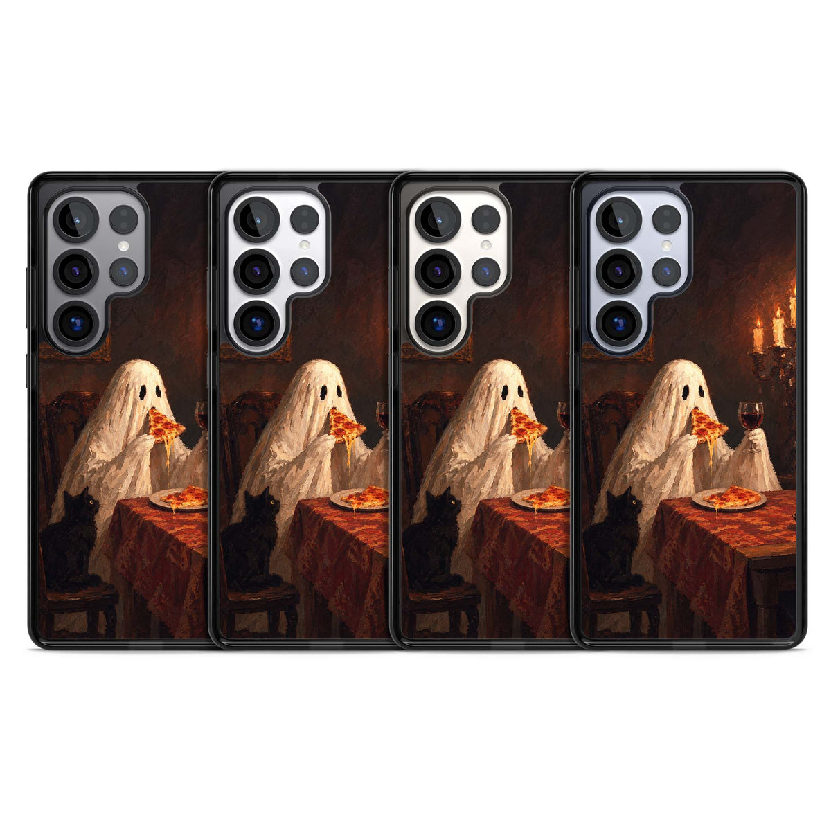 Lonely Night In art iPhone case | Black Impact case for Samsung Galaxy S25 Ultra