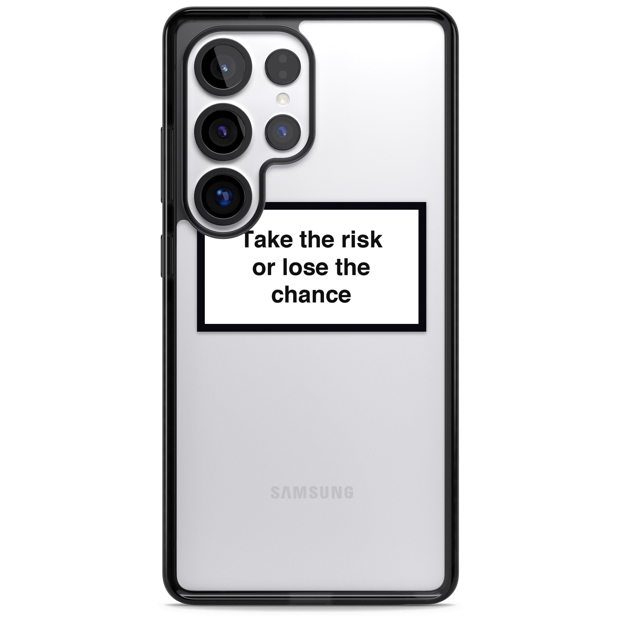 Take The Risk Or Lose The Chance