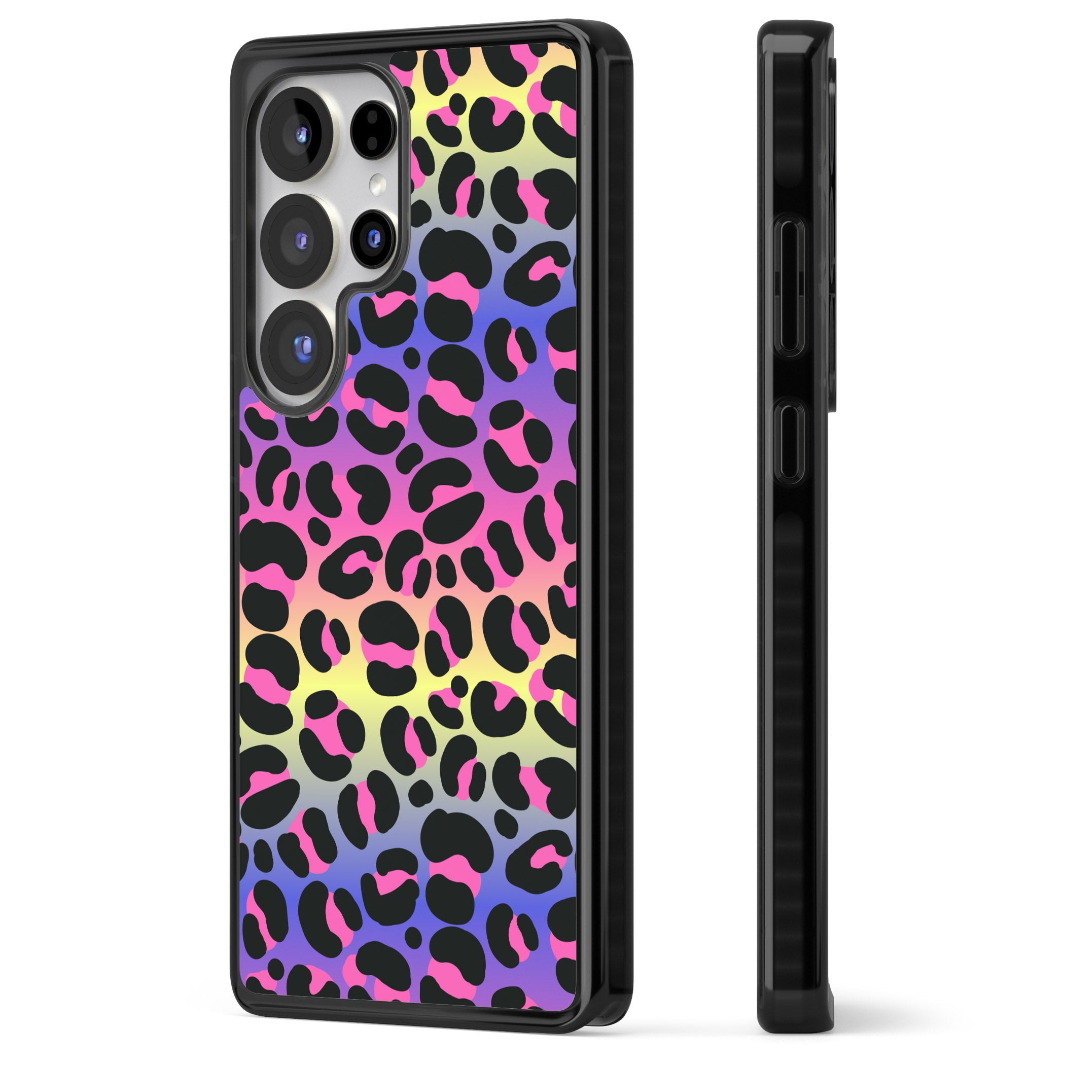 Rainbow Gradient Leopard