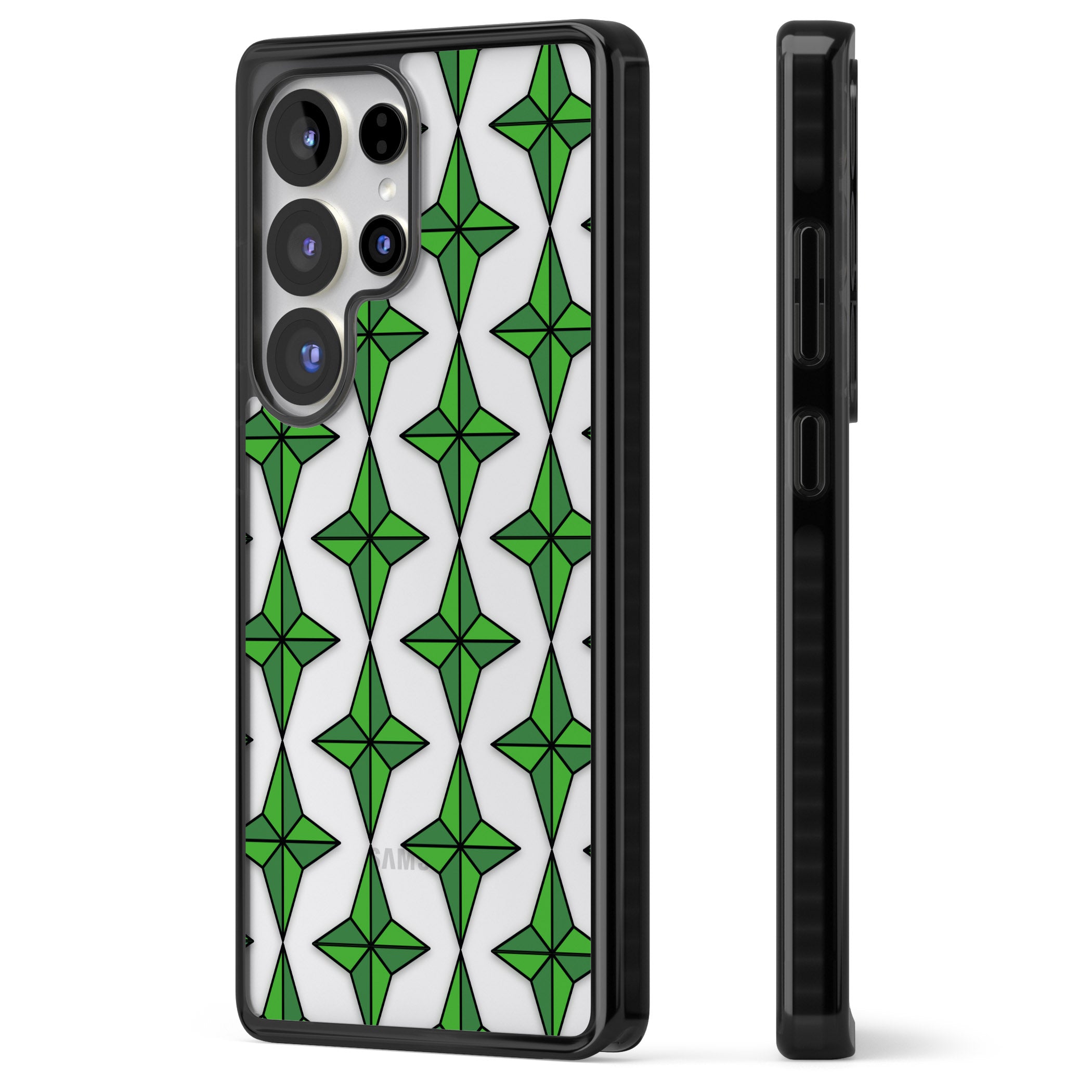 Emerald Stars Pattern (Clear)