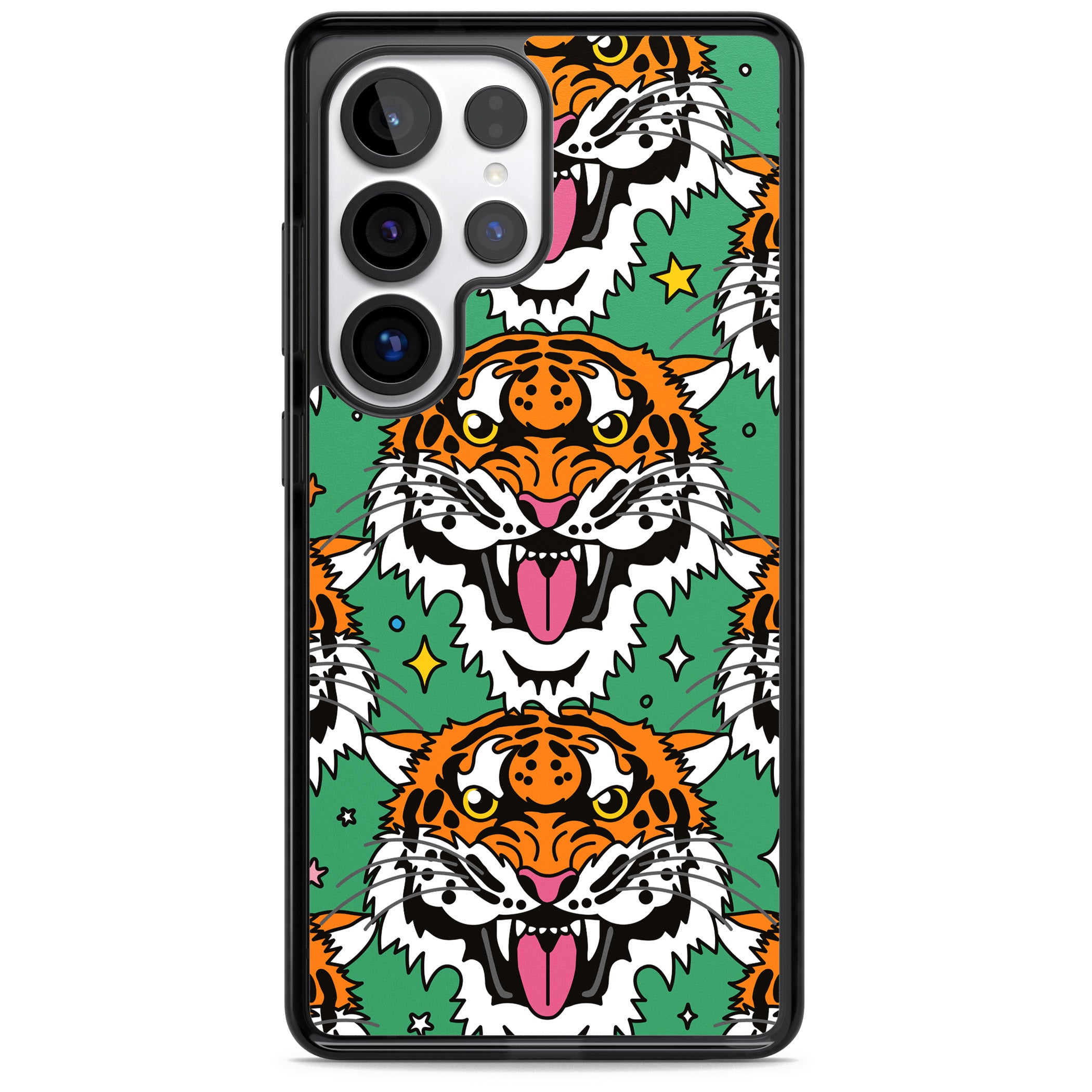 Fierce Jungle Tigers (Green)