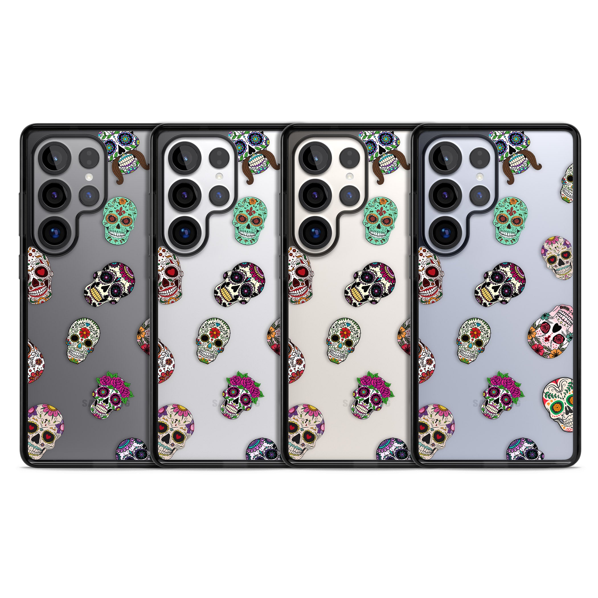 Mixed Sugar Skull Pattern