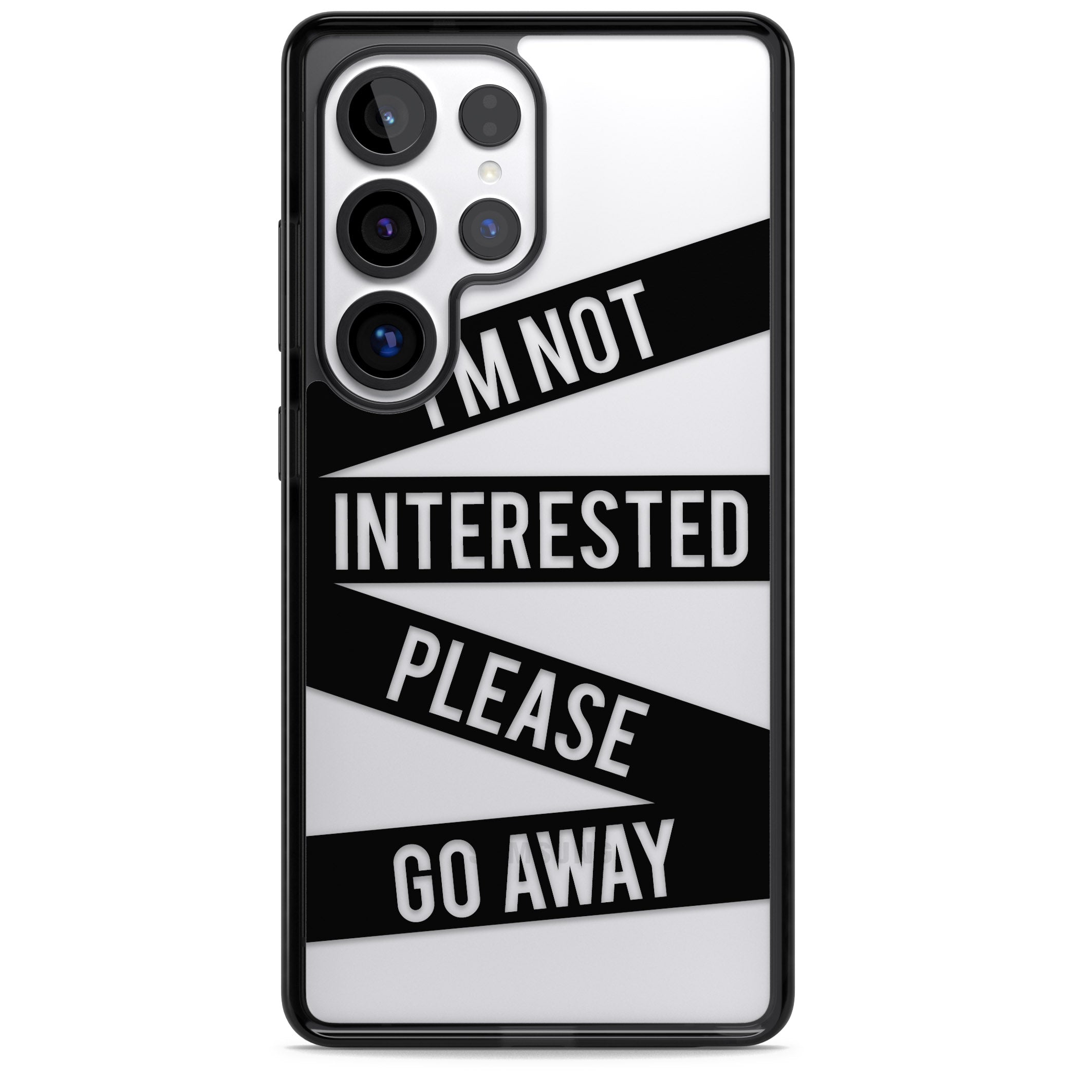 Not Interested Warning