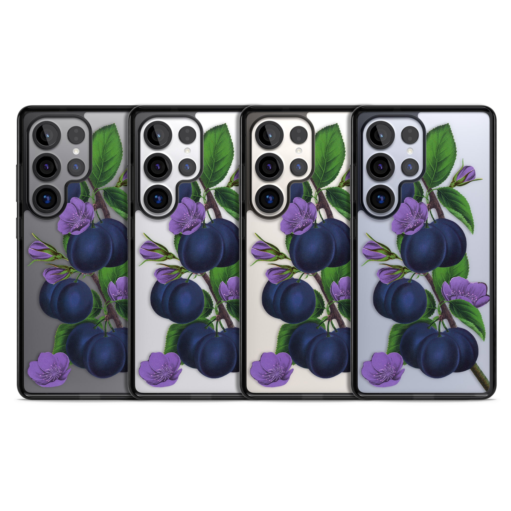 Vintage Painted Plums