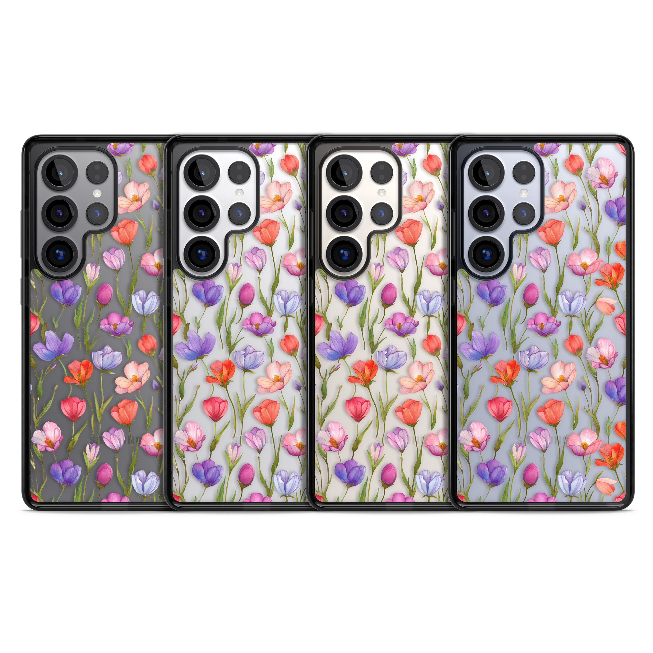 Red, Pink & Purple Flowers