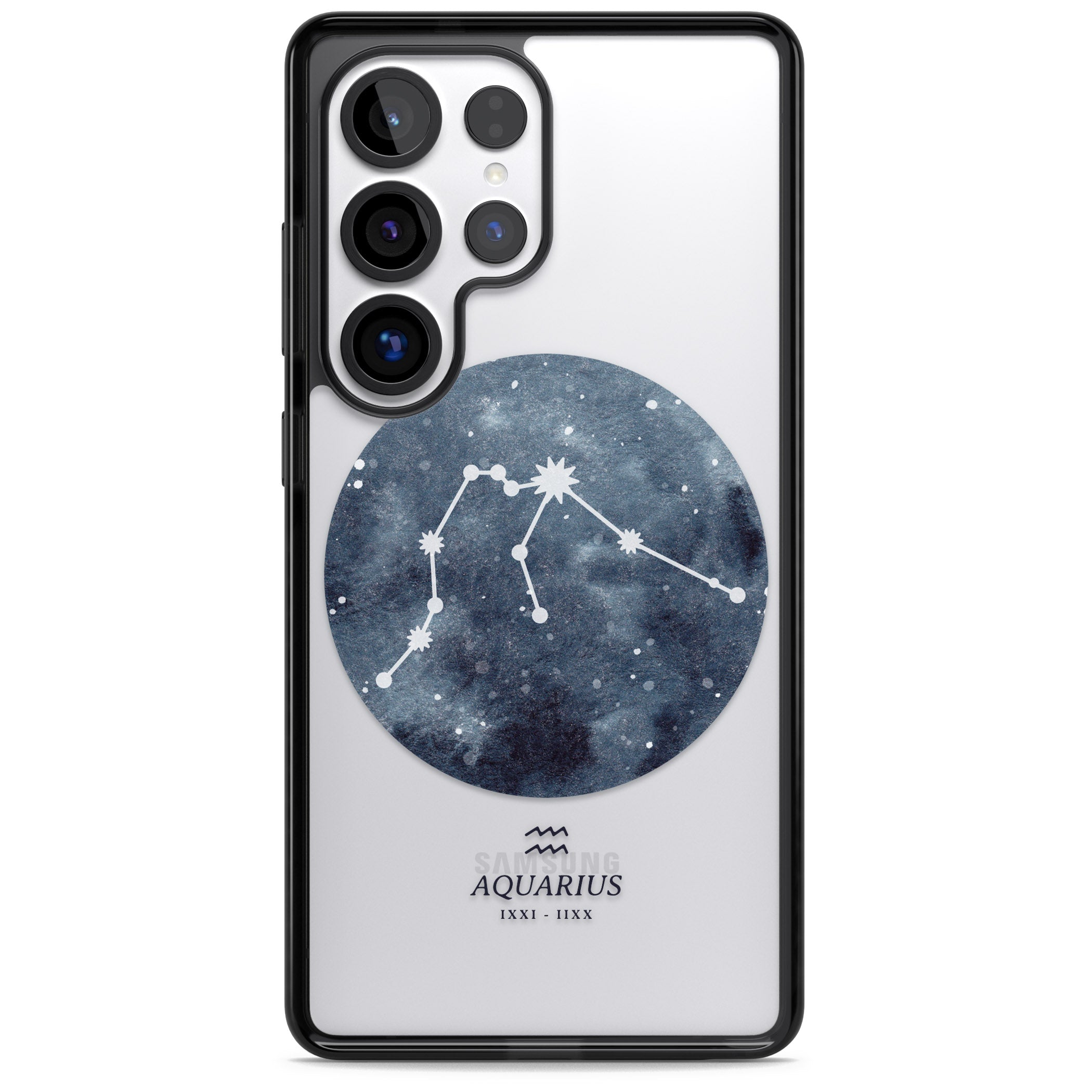 Aquarius Zodiac Blue