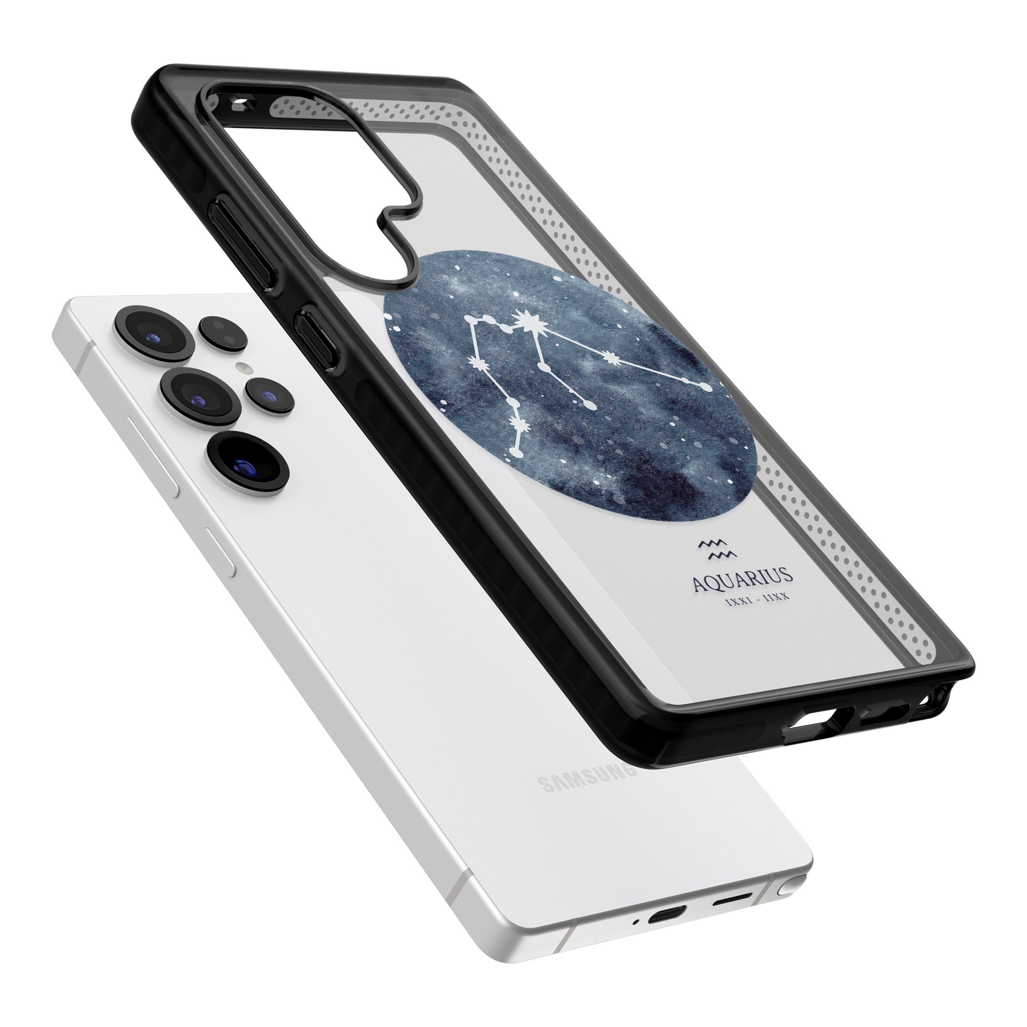 Aquarius Zodiac Blue