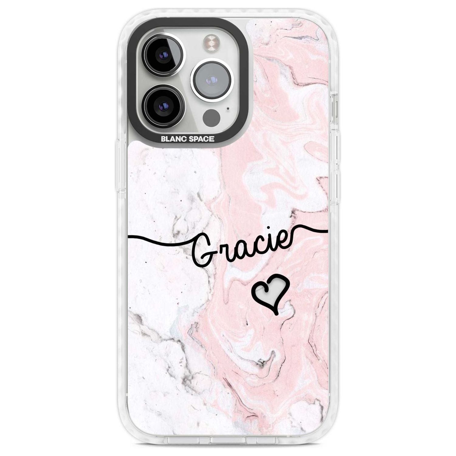Personalised Pink Marble