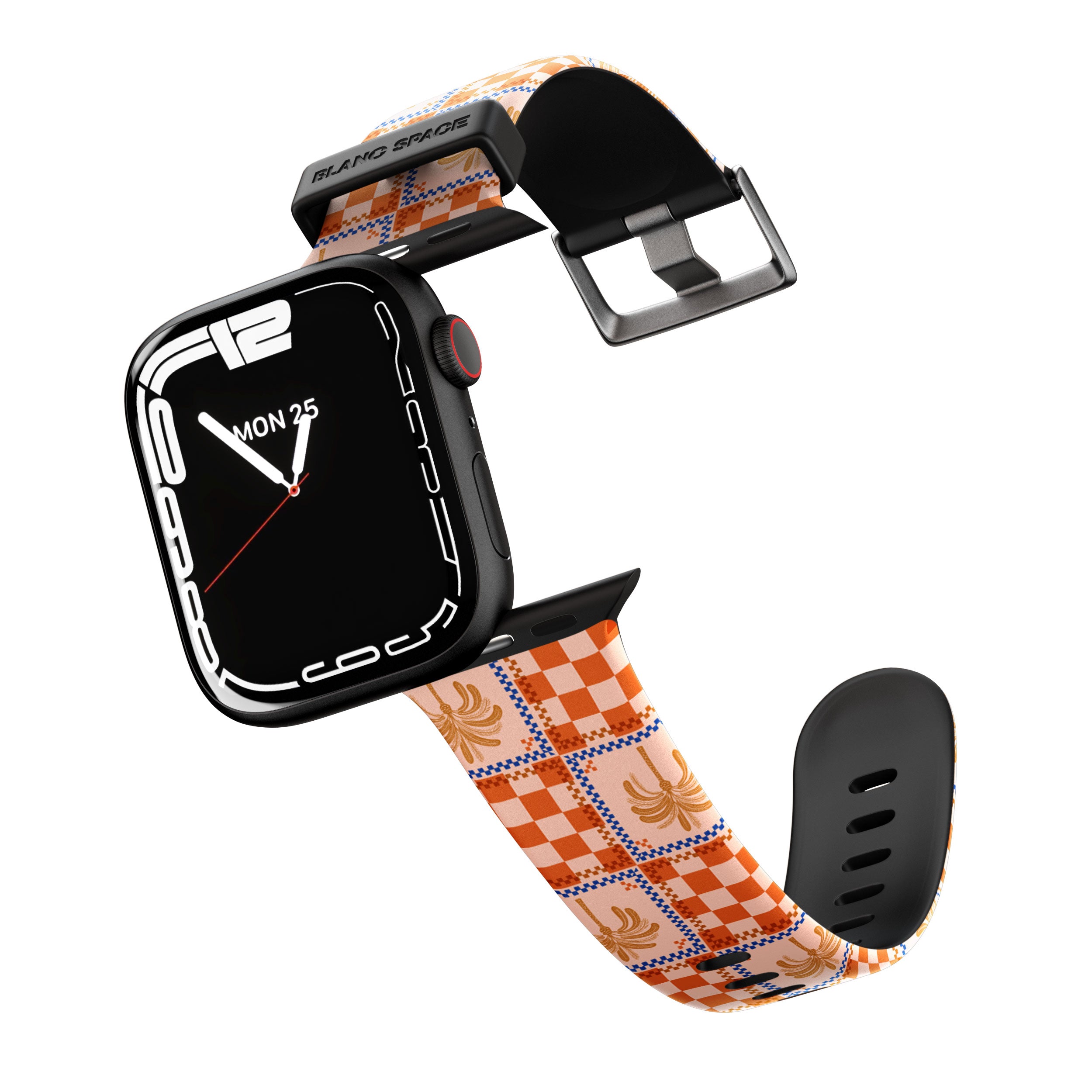 Terracotta Summer Checked Apple Watch Strap - 38mm / 40mm / 41mm