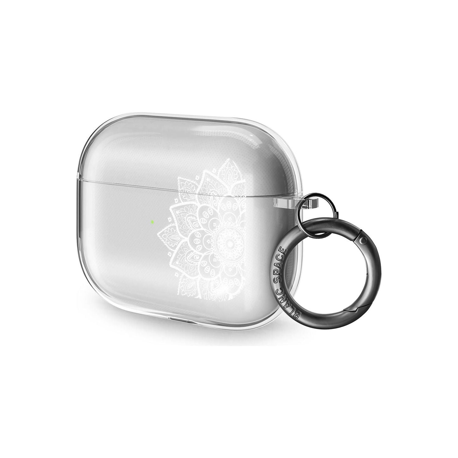 White Henna Florals AirPods Pro Case
