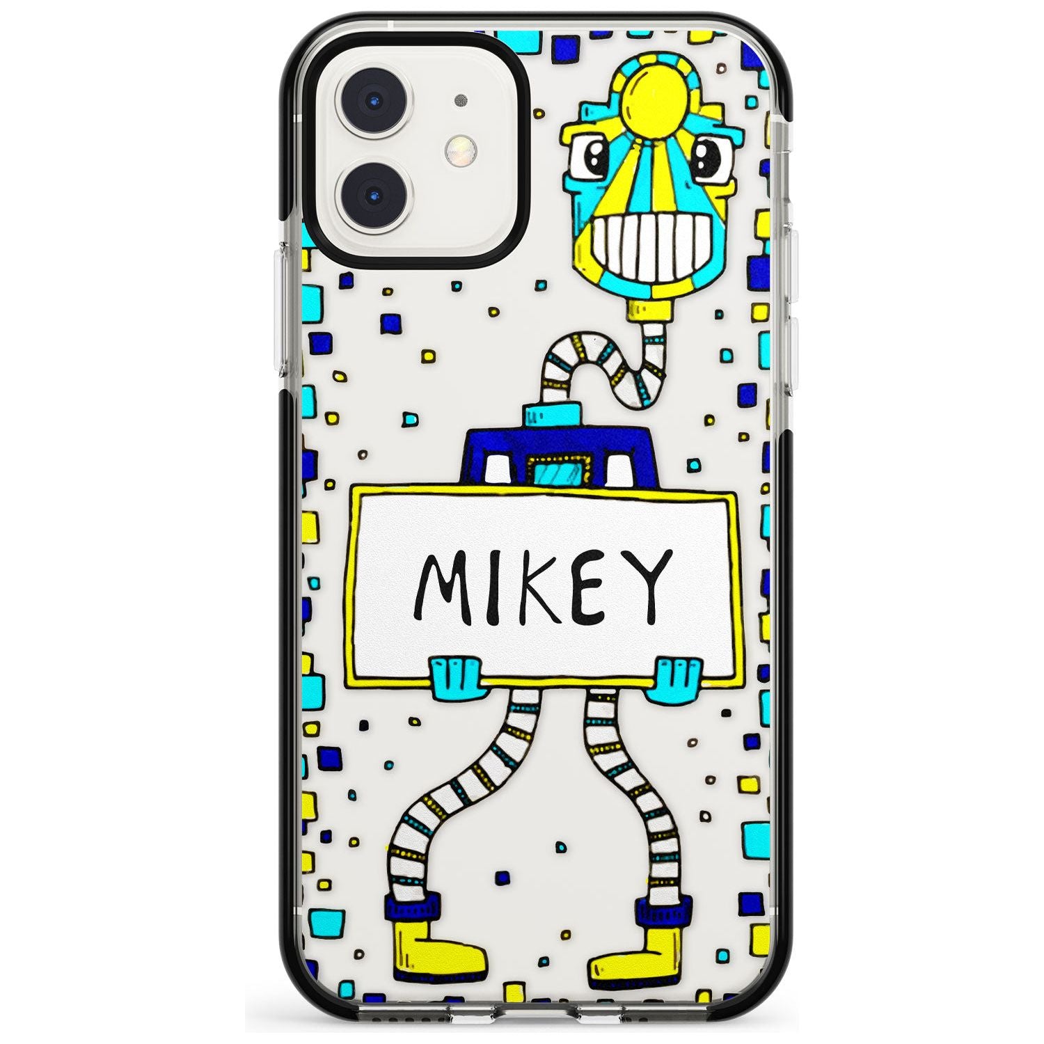 Personalised Custom Tubes Guy Black Impact Phone Case for iPhone 11 Pro Max