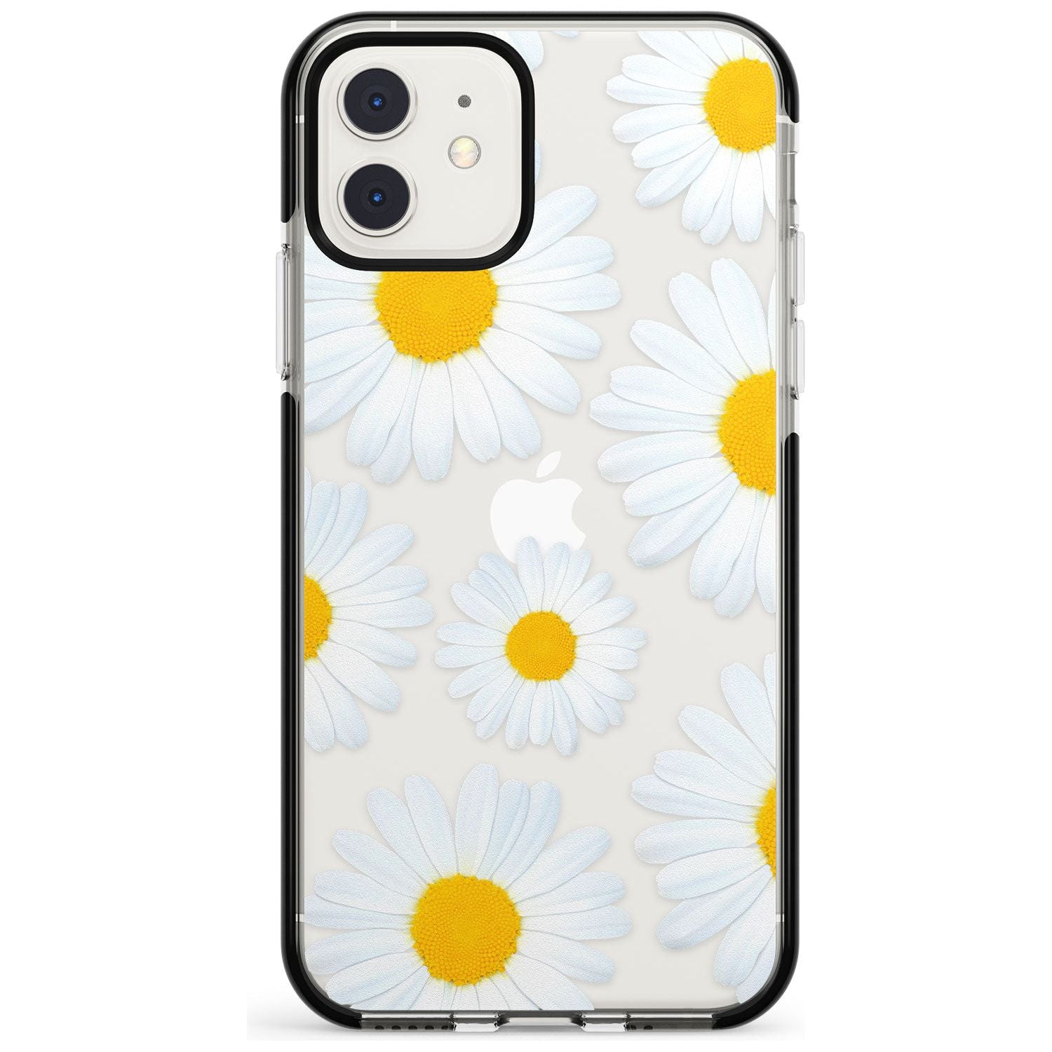 Summer Daisy iPhone Case Black Impact Phone Case - Case Warehouse