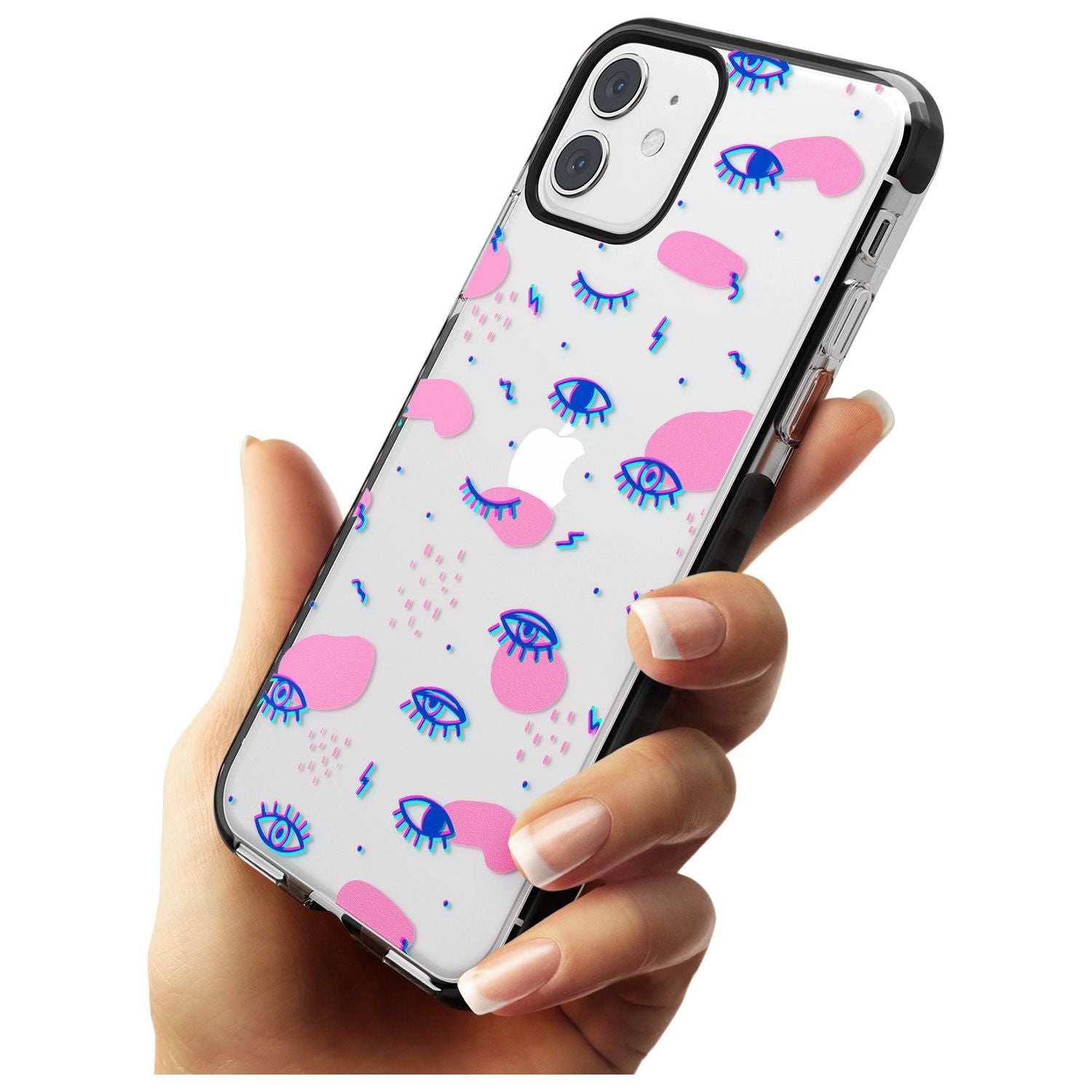 Pink Eye Blotches iPhone Case Phone Case - Case Warehouse