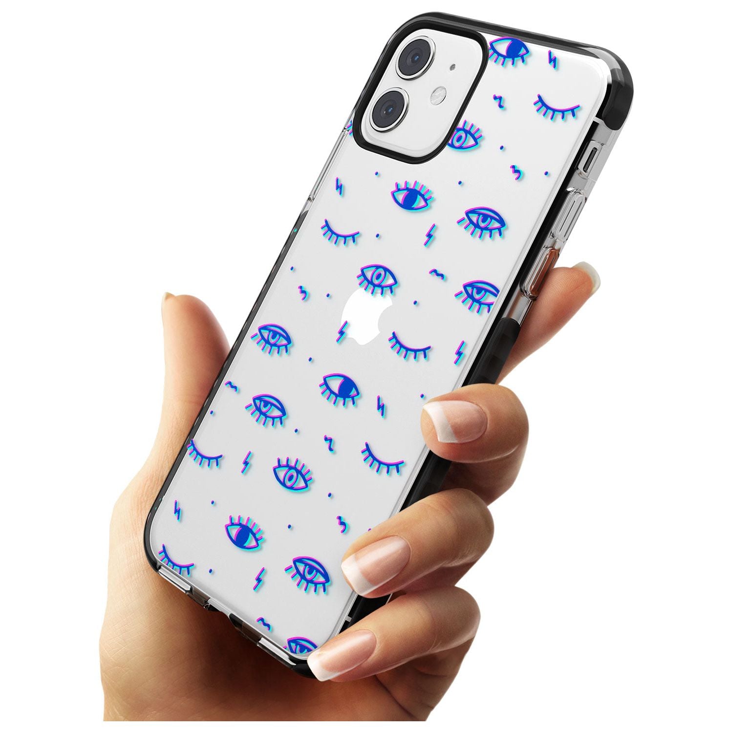 Duotone Psychedelic Eyes Phone Case - Case Warehouse
