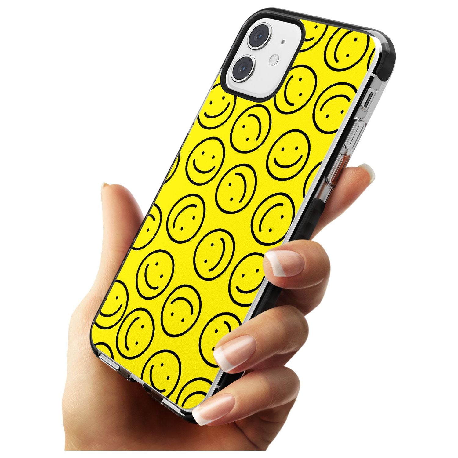 Happy Face Pattern iPhone Case Phone Case - Case Warehouse