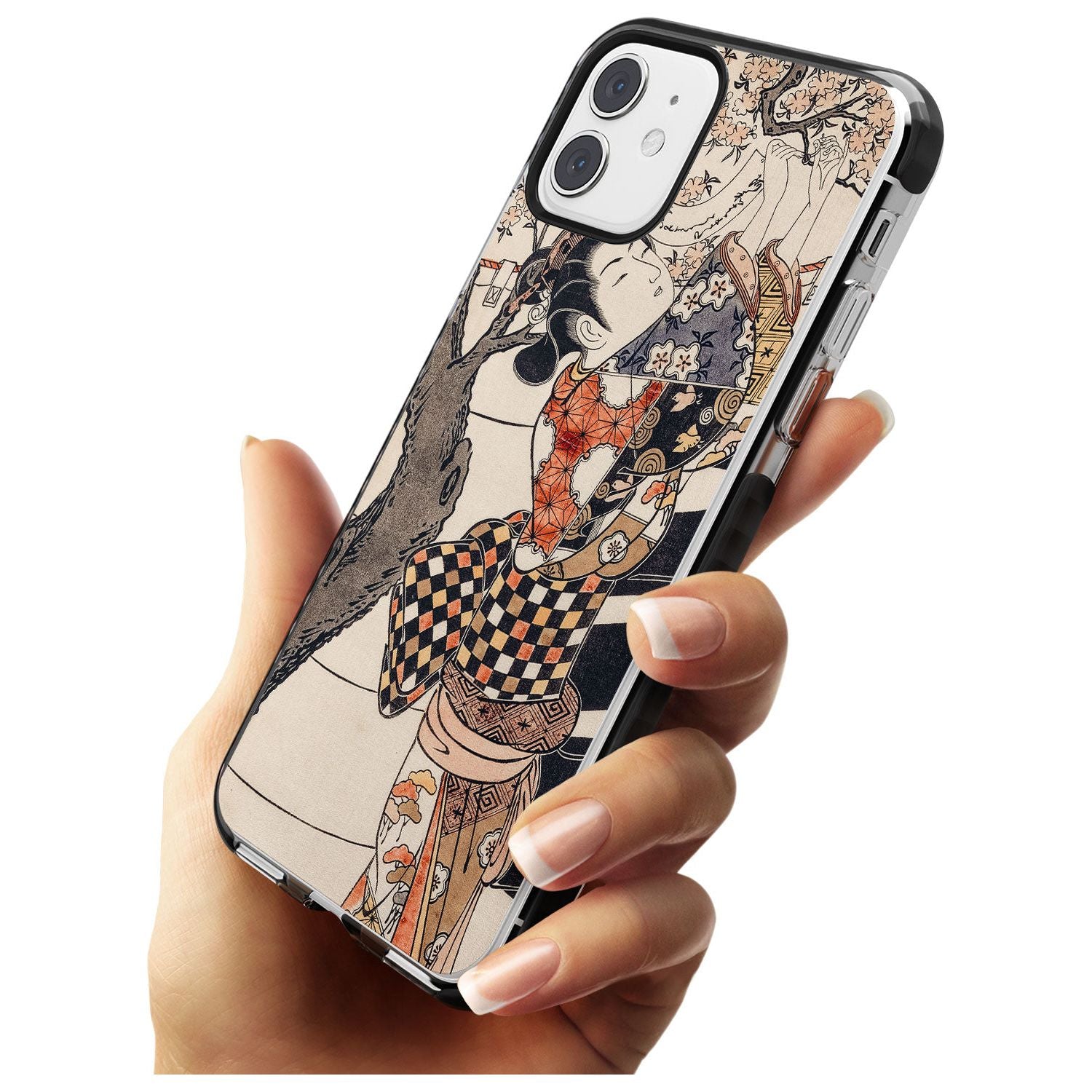 Vintage Japan Black Impact Phone Case for iPhone 11